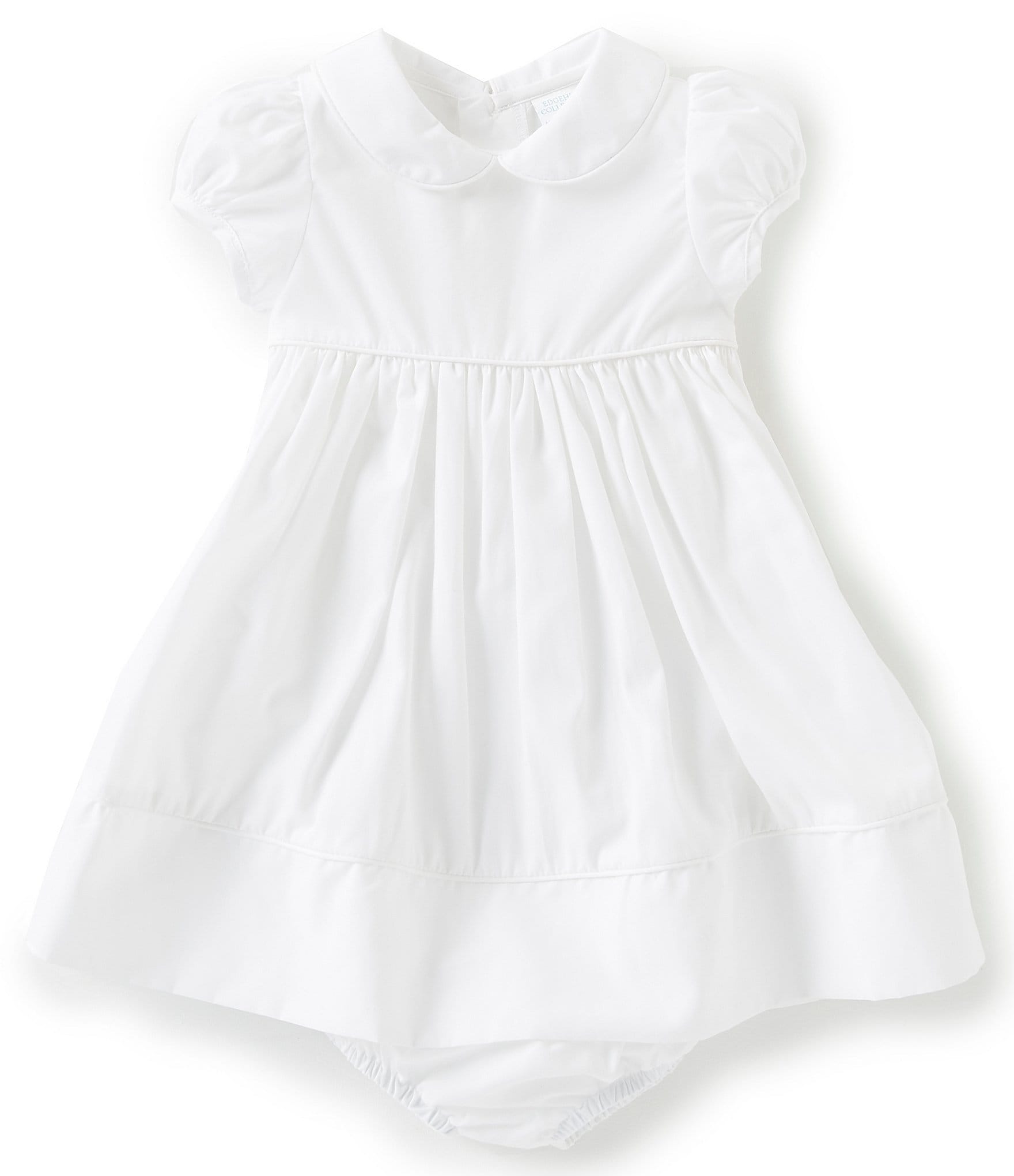 white dress for newborn girl