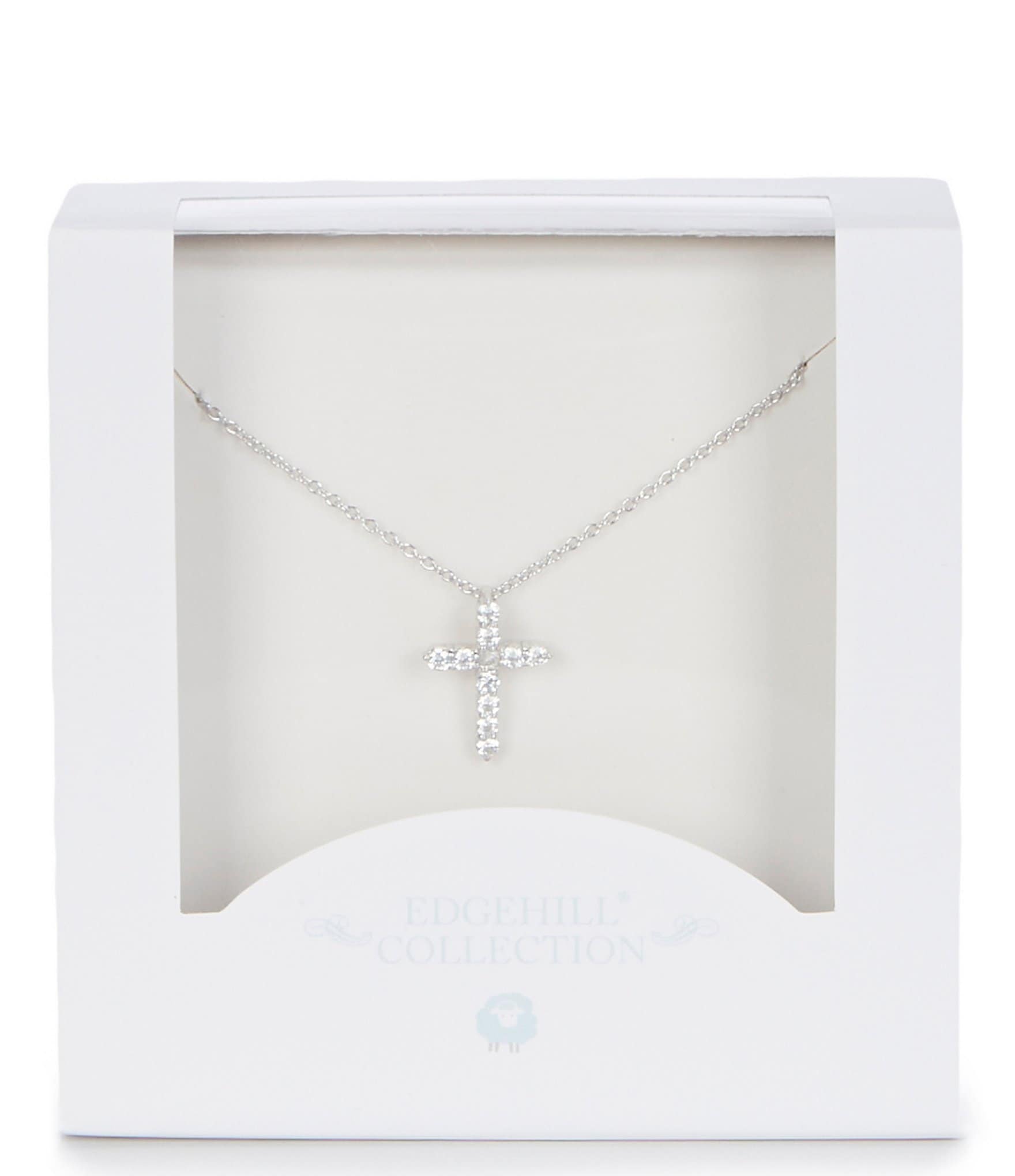 Edgehill Collection Girls Cross Necklace | Dillard's