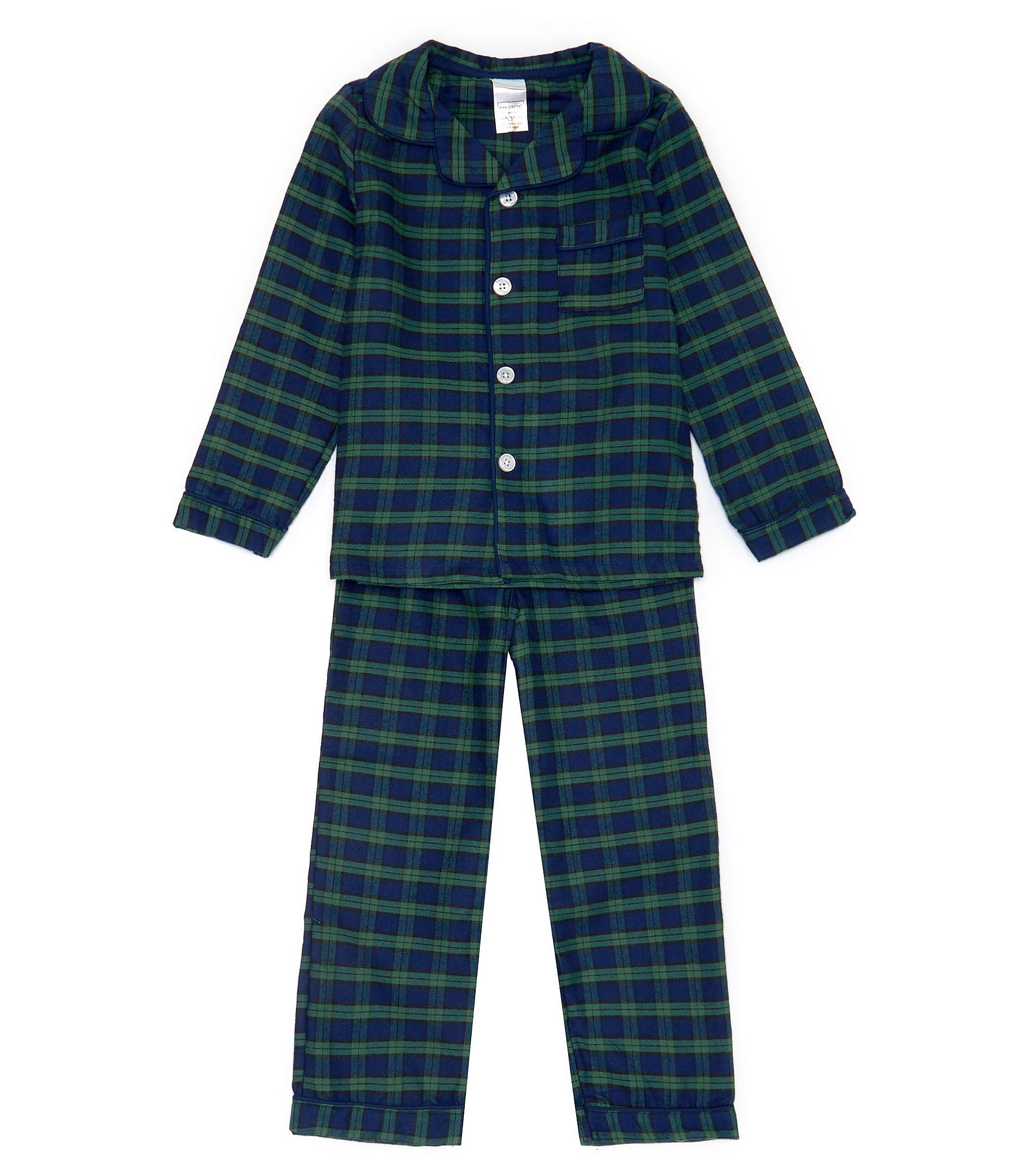 Burt's Bees Little Boys 2T-5T Short Sleeve Mini Golf T-Shirt And Shorts  Pajama Set