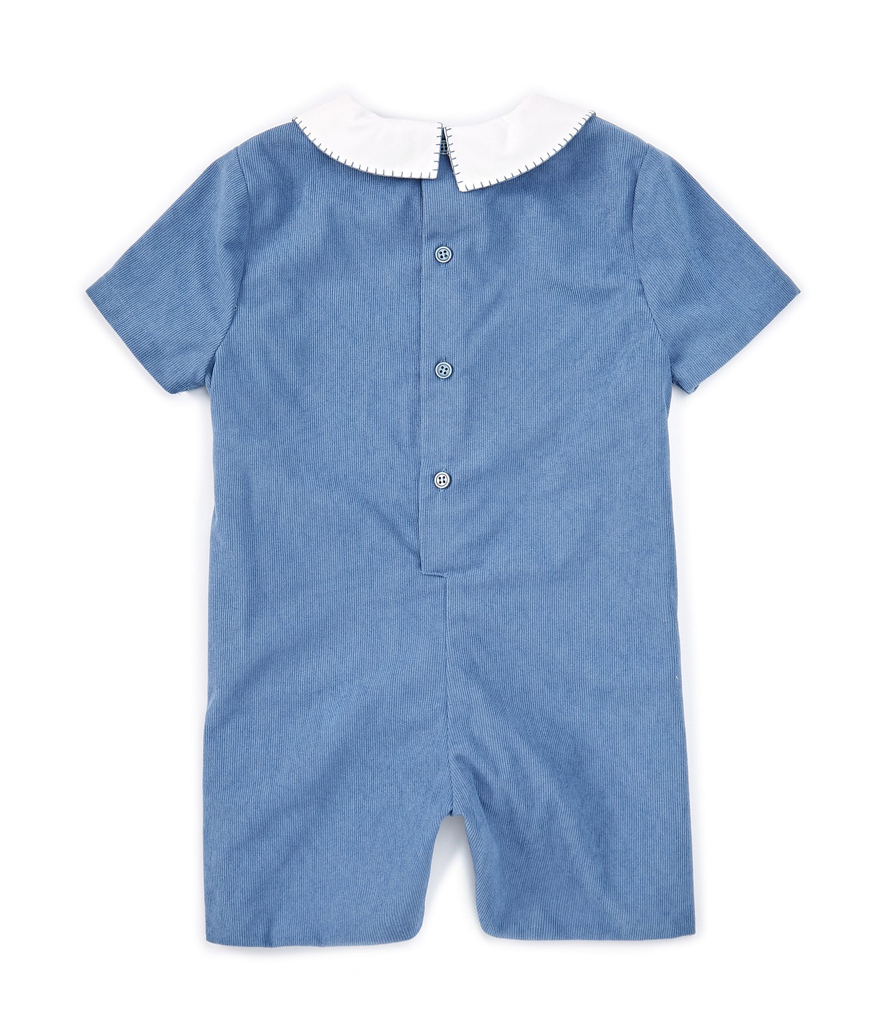 Edgehill Collection Little Boys 2T-4T Peter Pan Collar Corduroy Jon Jon