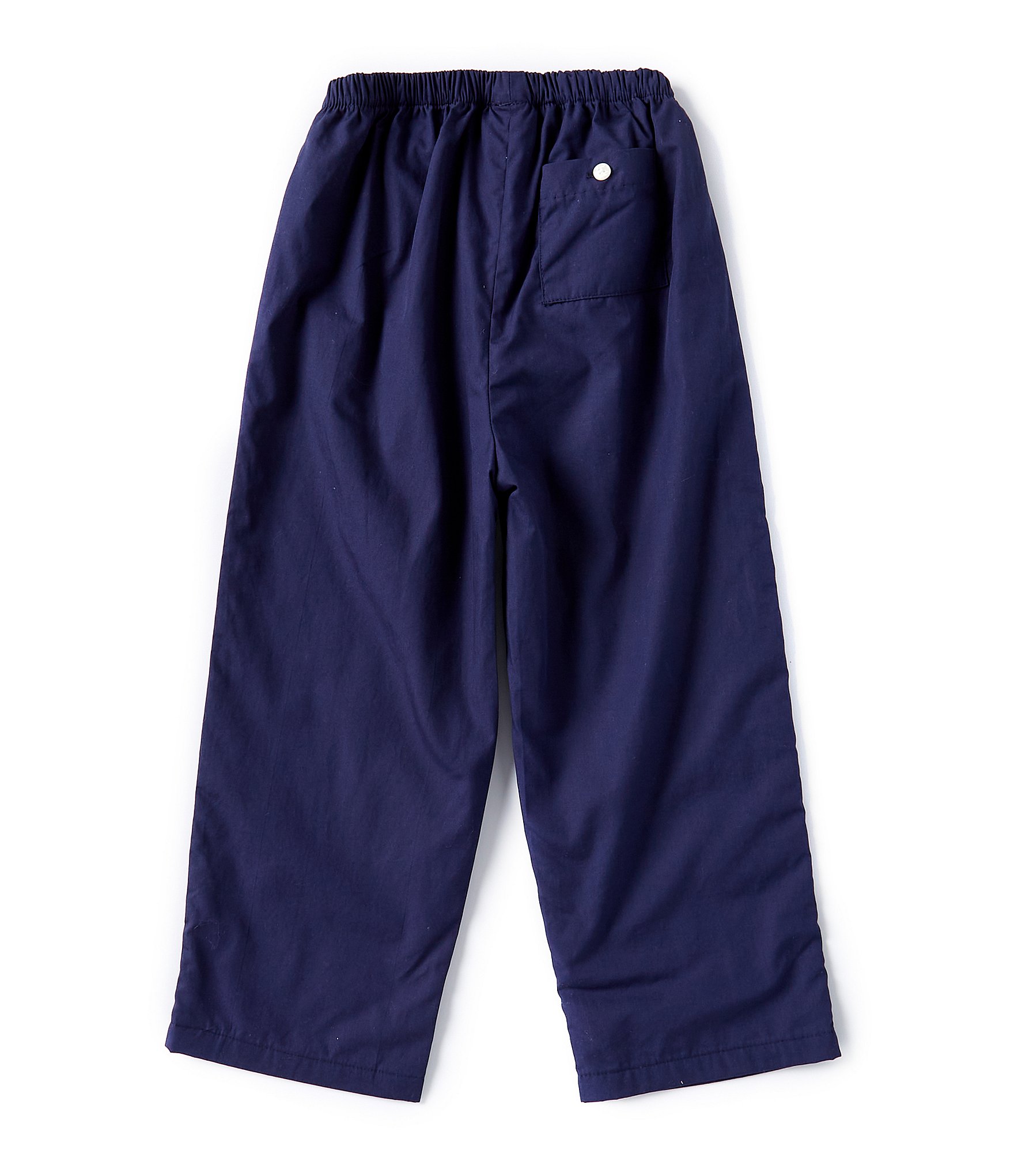 Edgehill Collection Little Boys 2T-7 Pull-On Poplin Pants