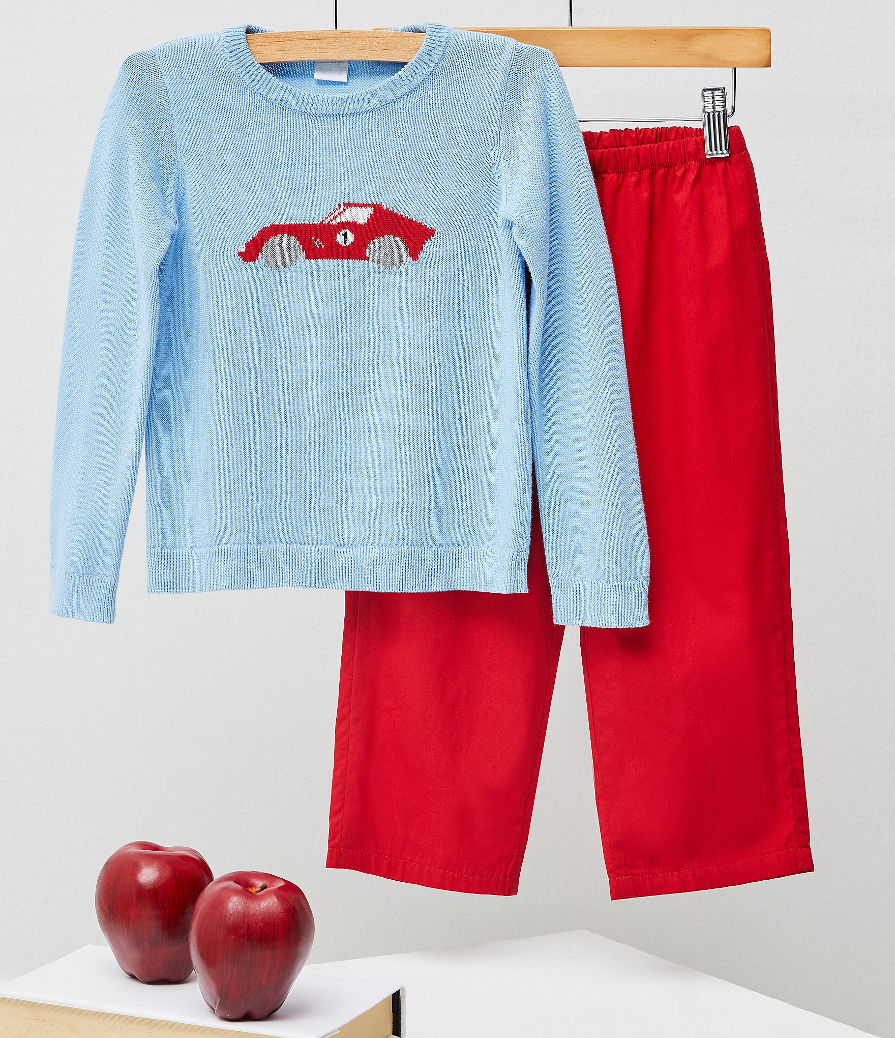 Edgehill Collection Little Boys 2T-7 Pull-On Poplin Pants