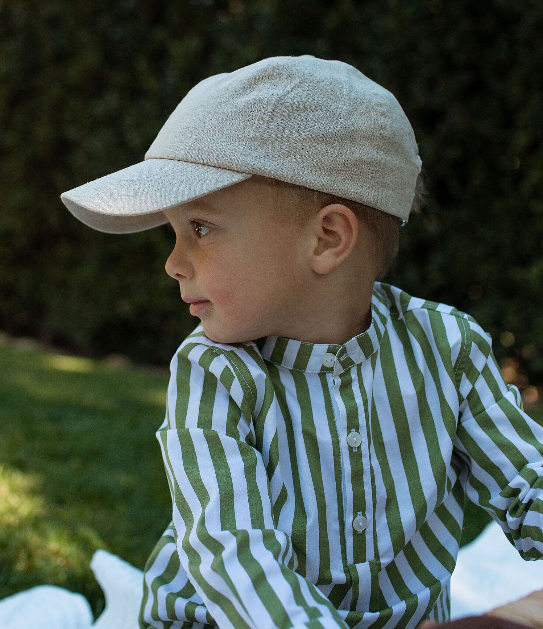 Edgehill Collection x Megan Karp Little Boys August Baseball Cap