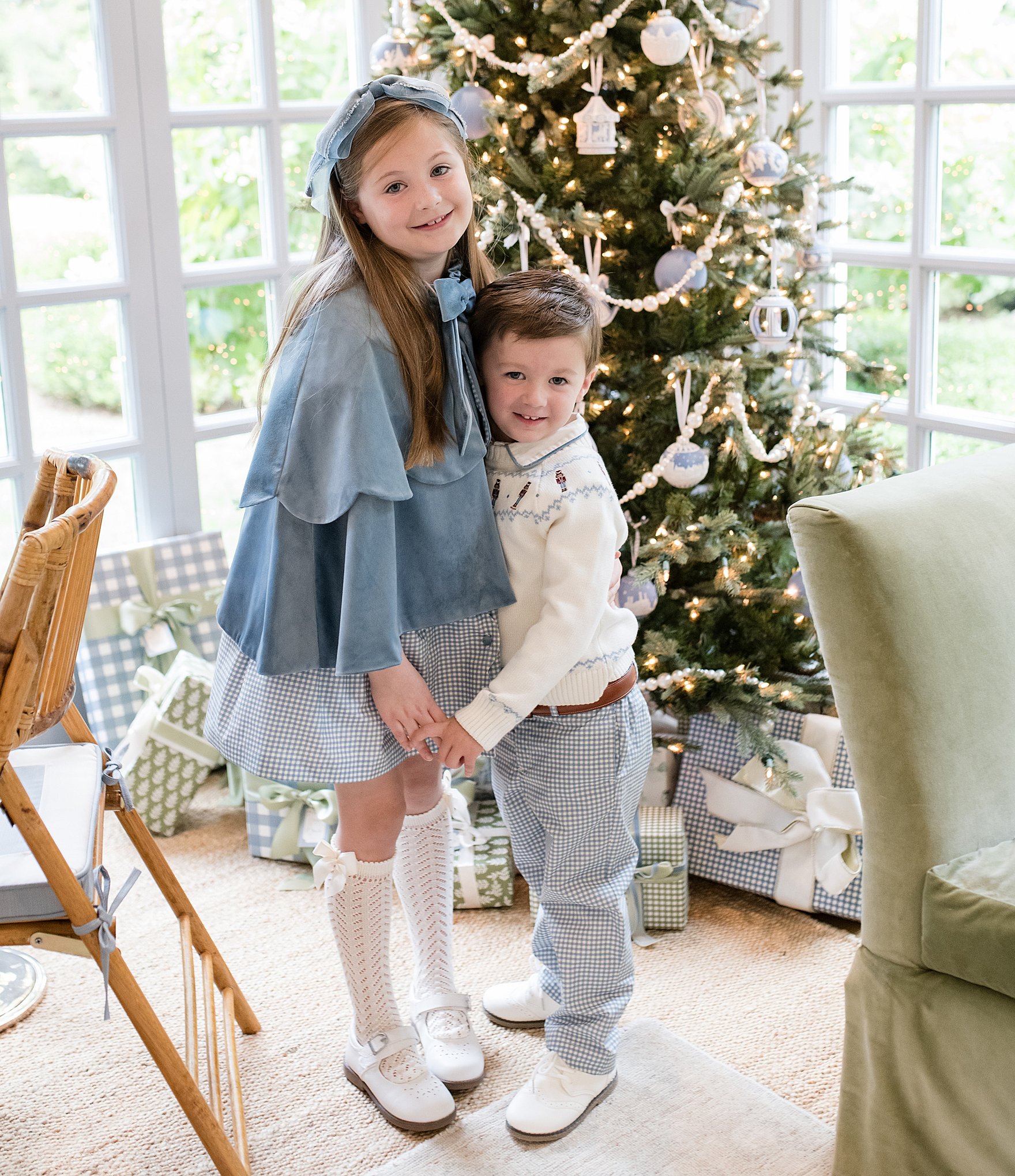 Edgehill Collection x The Broke Brooke Little/Big Boys Fritz Fair Isle Nutcracker Sweater