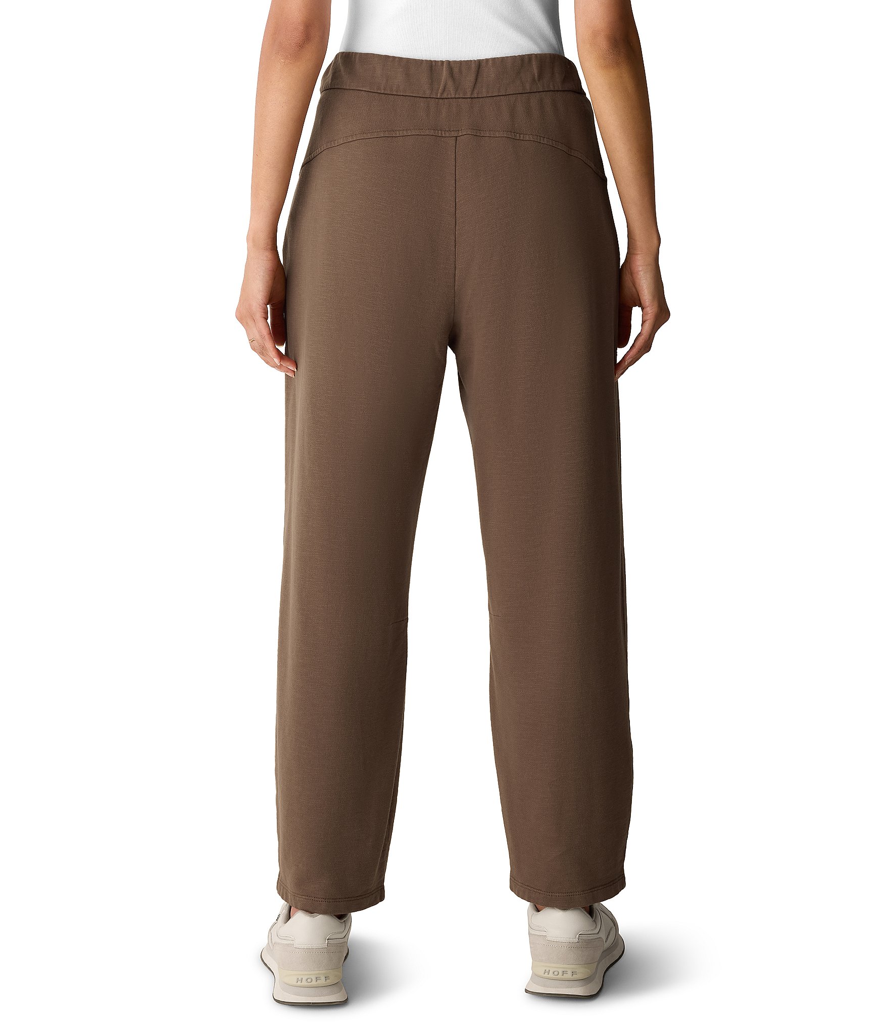 Eileen Fisher Garment Dyed Terry Pull-On Ankle Coordinating Pants