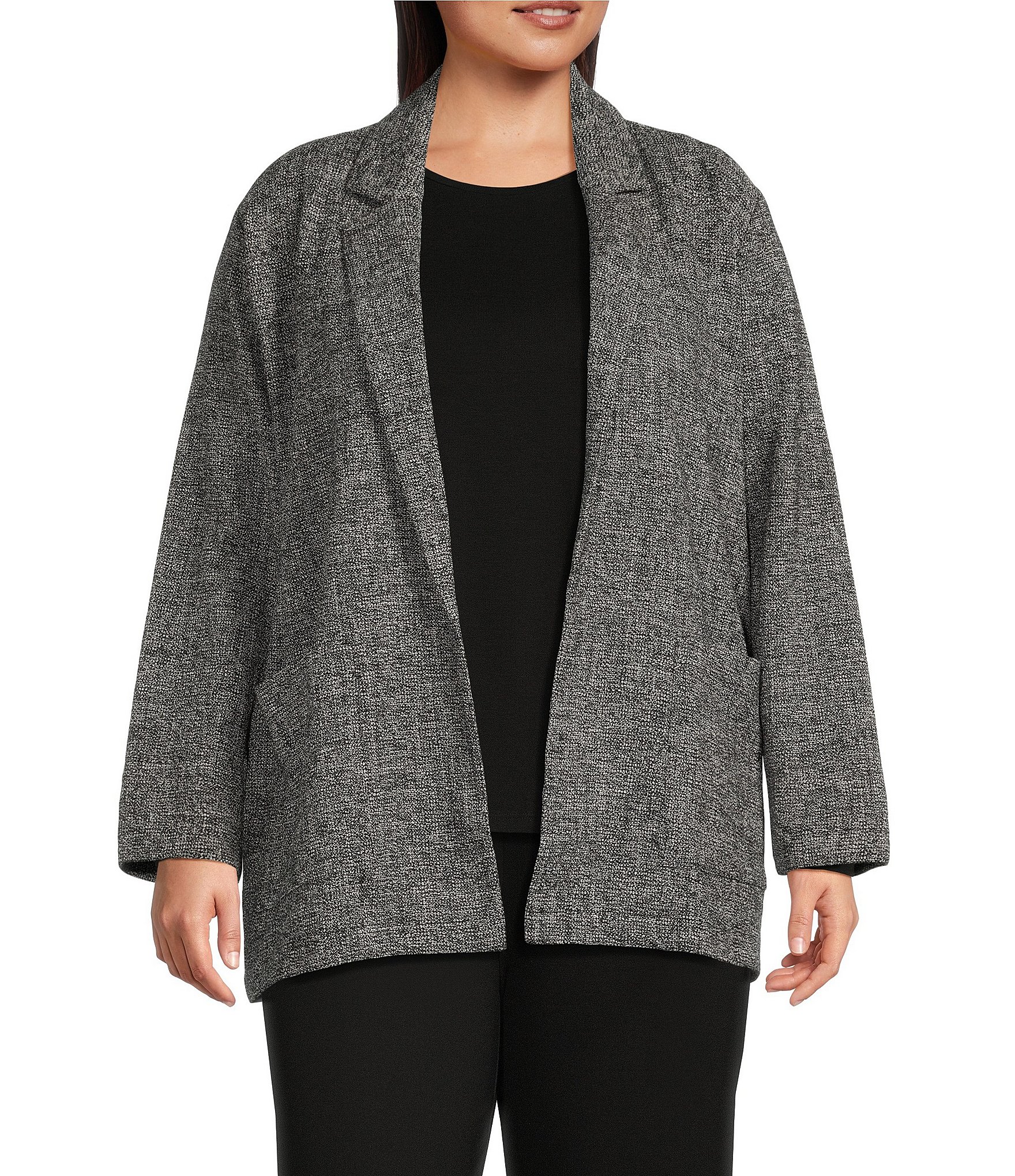 Eileen Fisher Plus Size Jackets Coats Dillard s