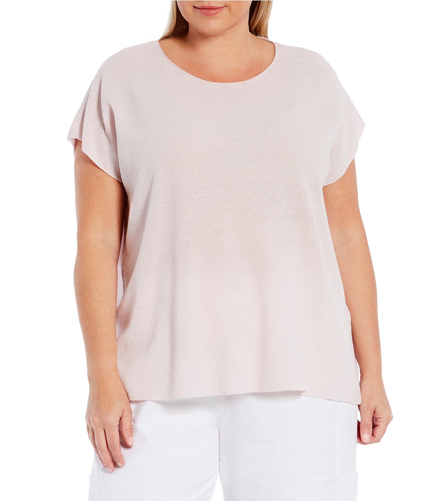 Buy Eileen Fisher Washable Wool Crepe Crewneck Tank Top - Red Cedar At 30%  Off
