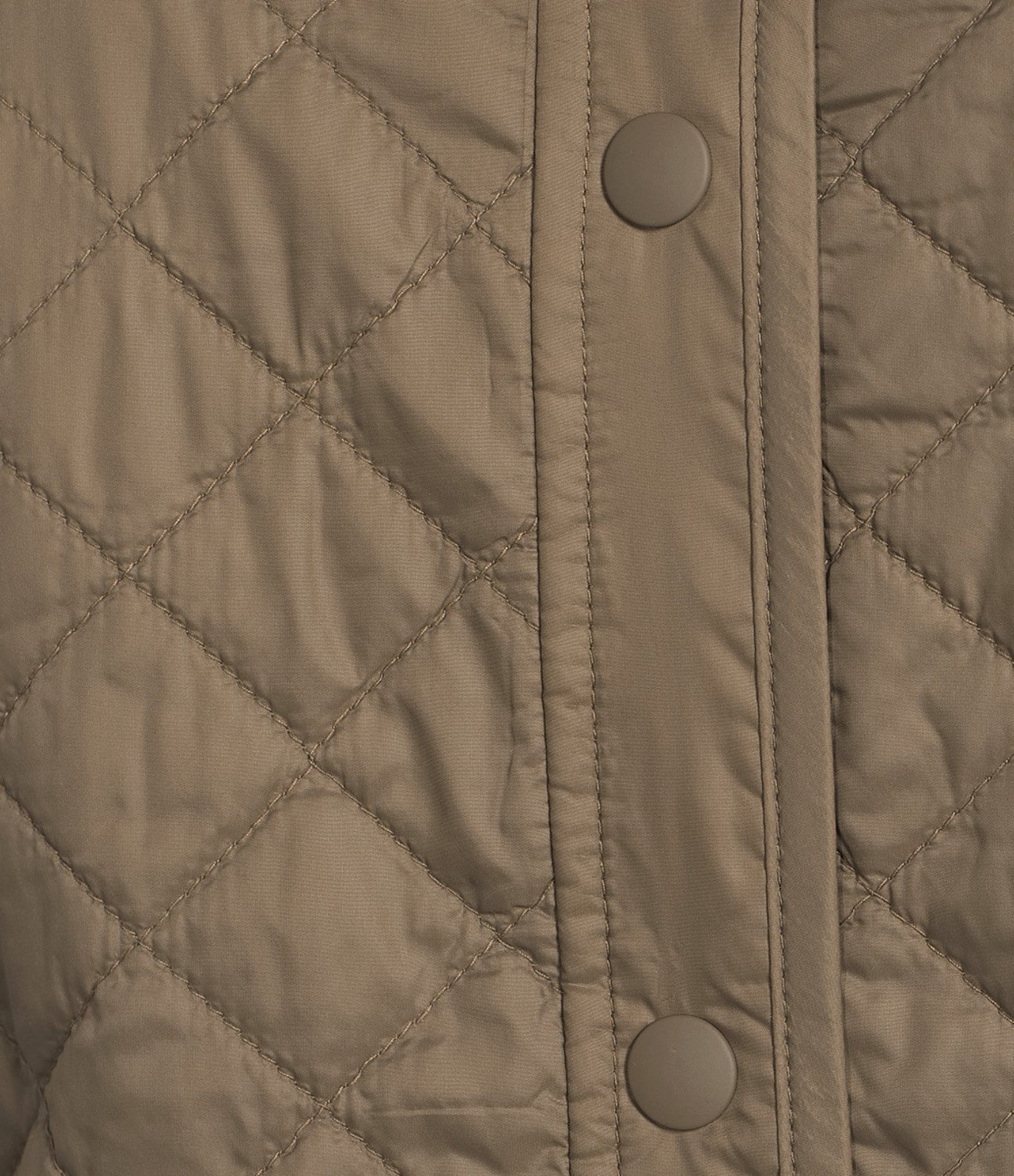 Eileen Fisher Quilted Round Neck Long Sleeve Short Coat