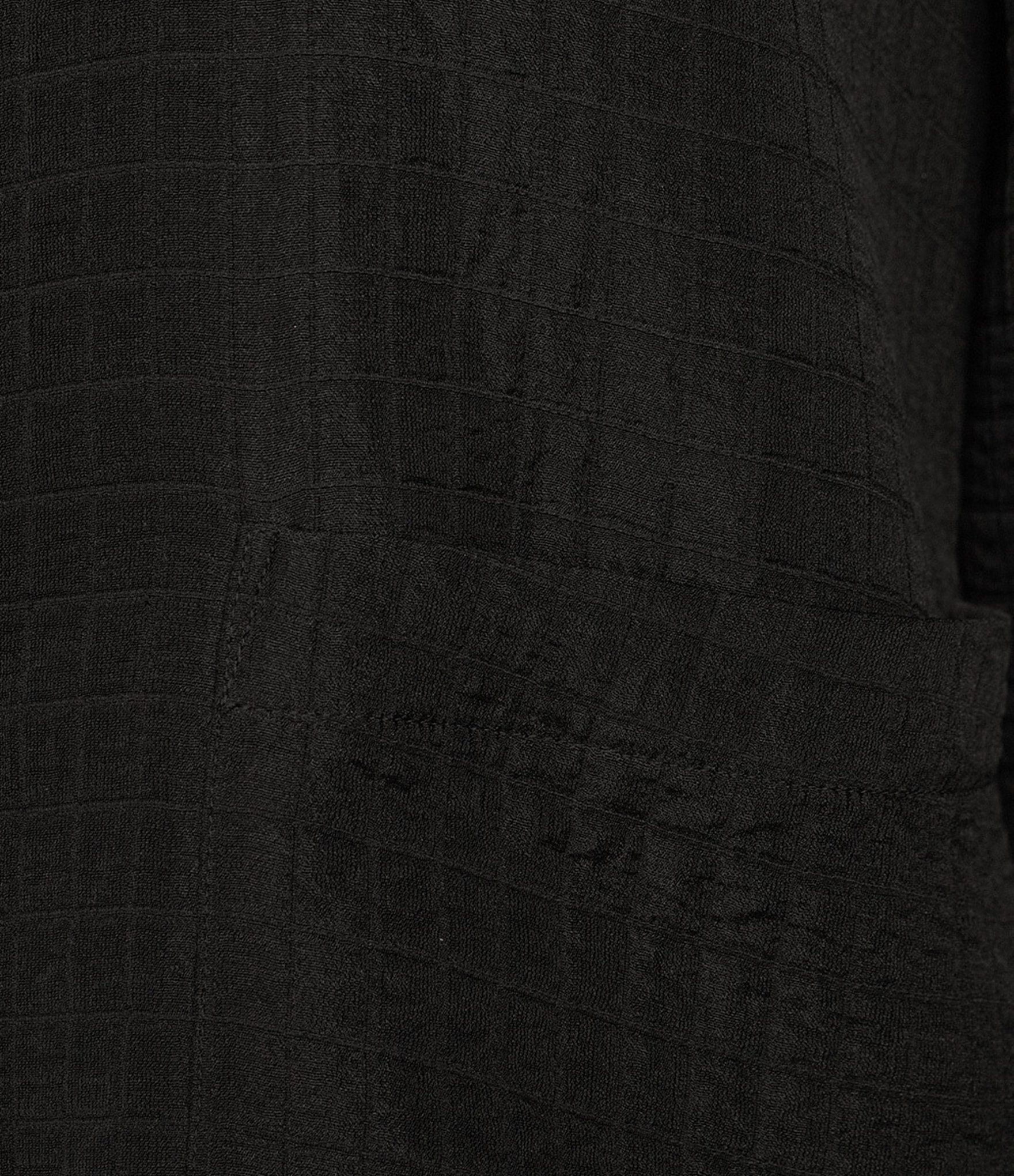 Eileen Fisher Silk Linen-Blend Stand Collar Long Sleeve Pocketed Boxy Fit Jacket