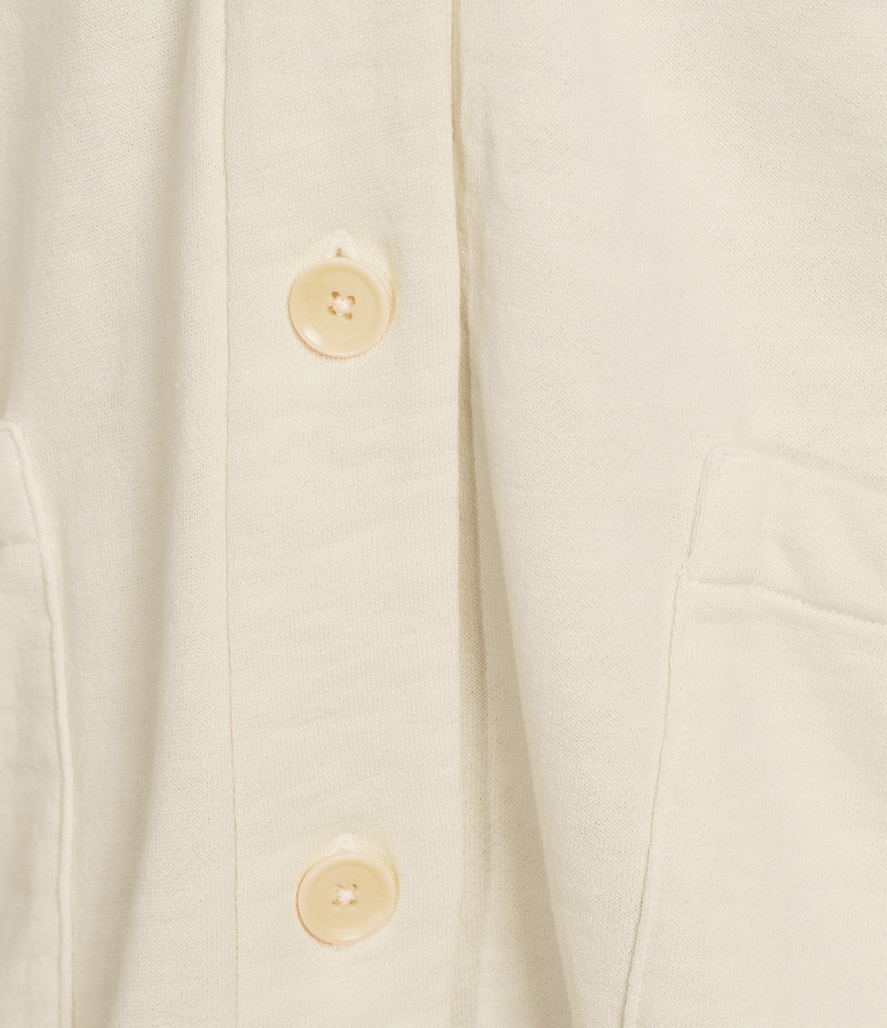 Eileen Fisher Soft Organic Cotton Terry V-Neck Long Sleeve Pocketed Long Cardigan
