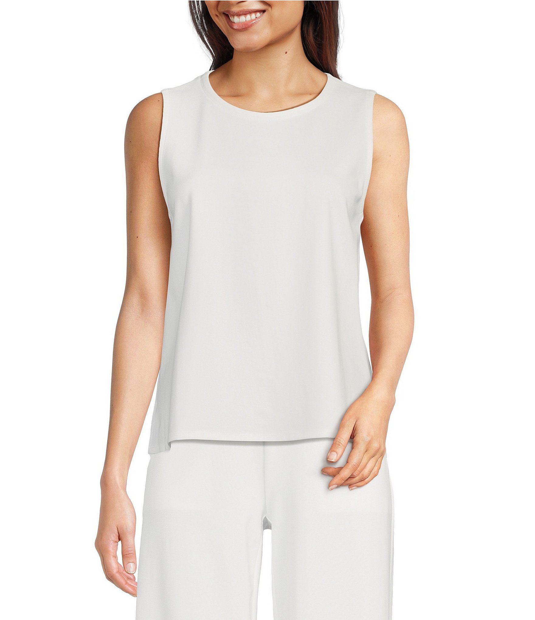 Tanks & Camis  Eileen Fisher Womens Traceable Organic Cotton