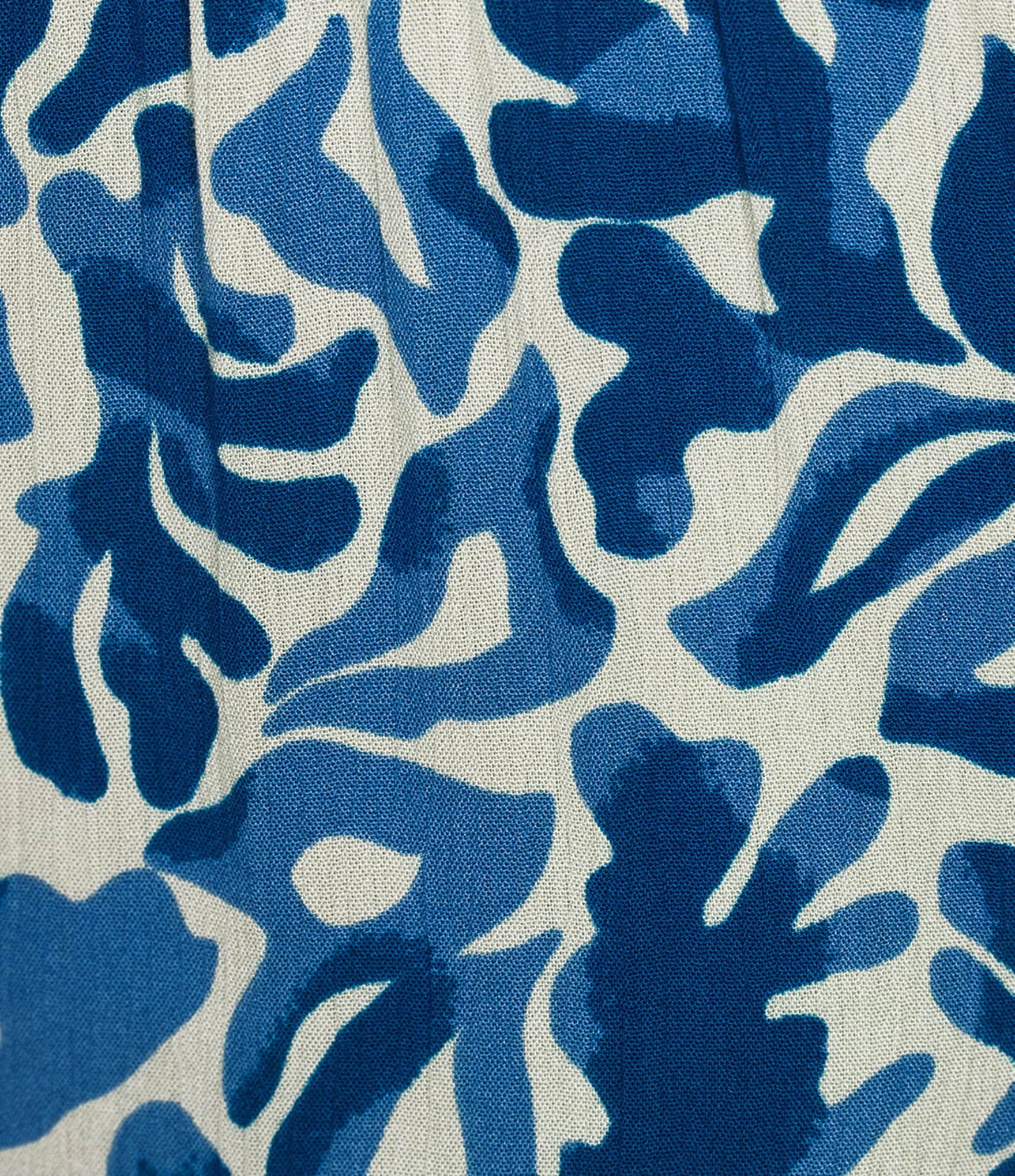 ELAN Coordinating Printed Elastic Waist Wide Leg Pants