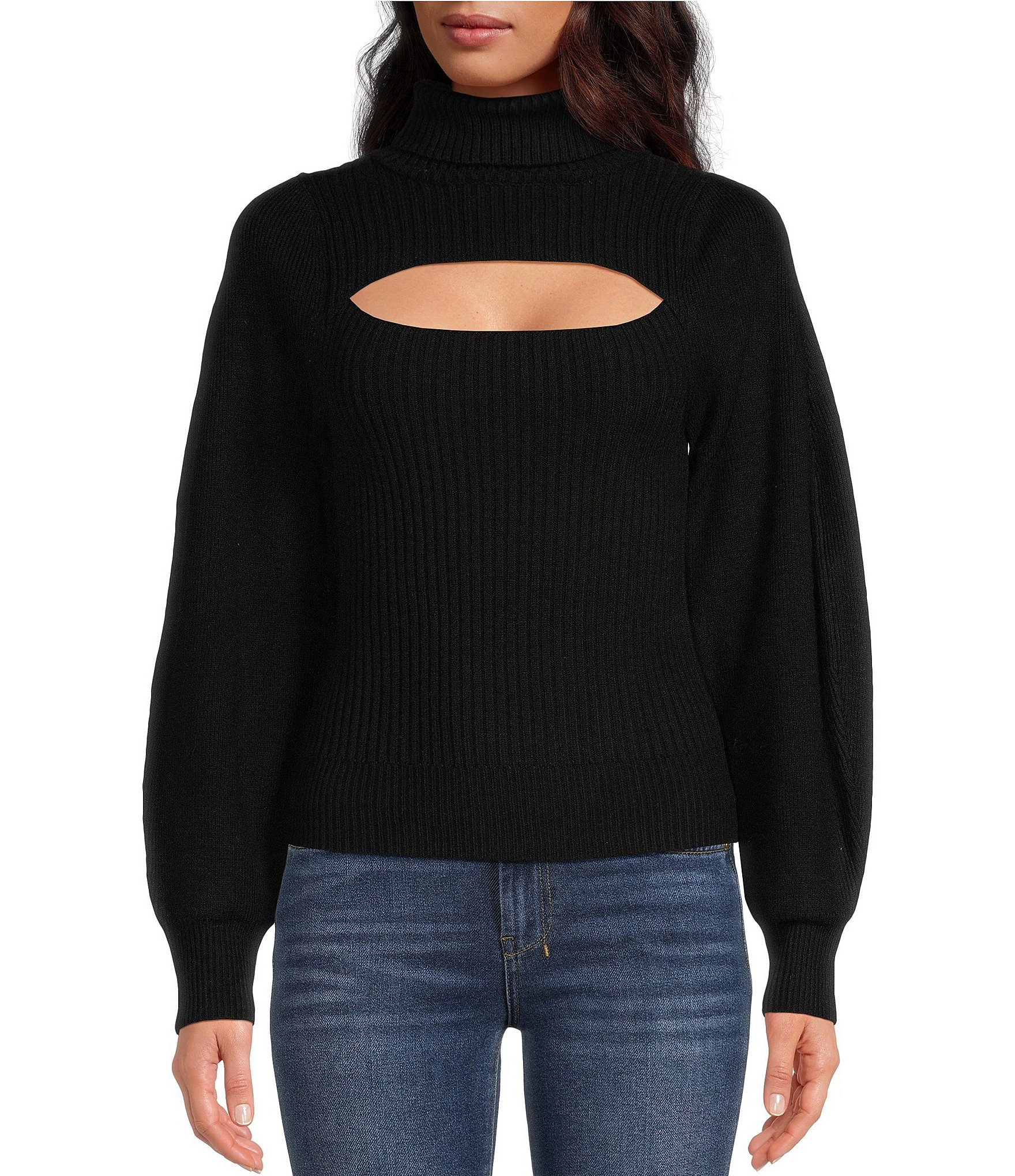 GB Knit Turtleneck Bodysuit