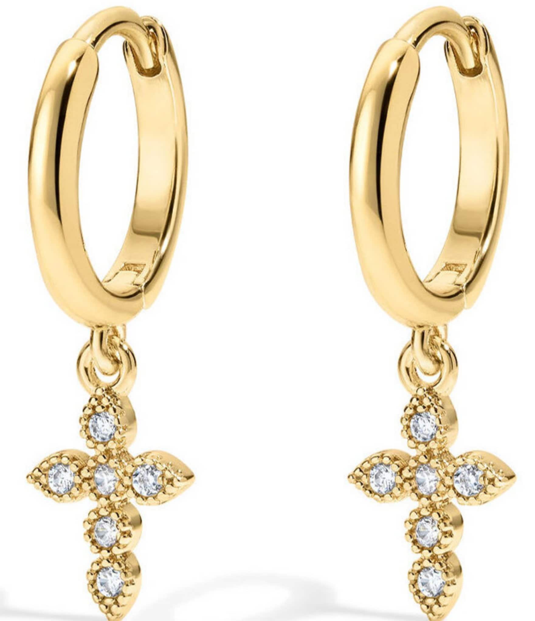 Electric Picks Eternal Huggie Hoop Earrings