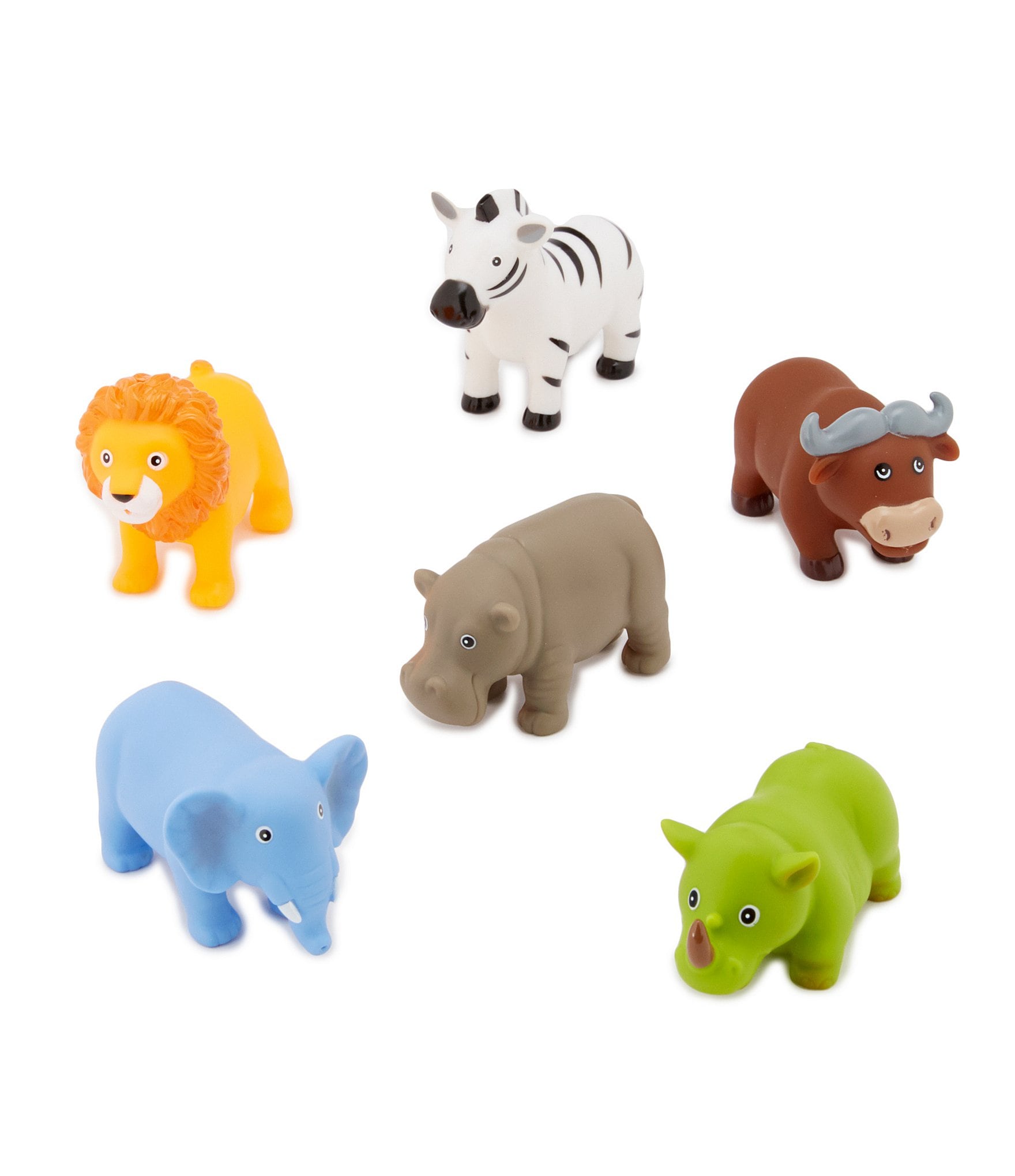safari animal bath toys