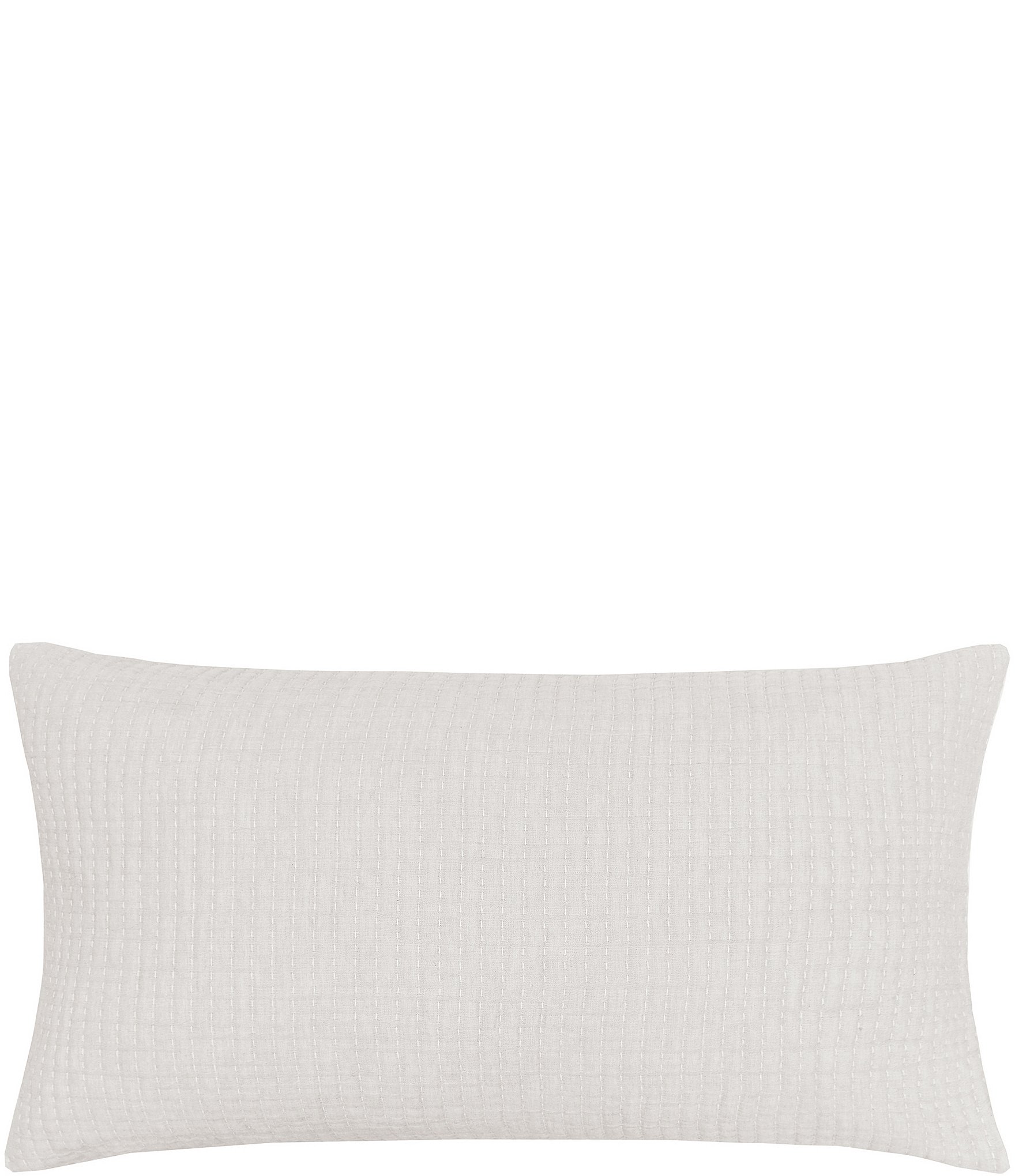 ELISABETH YORK Lida Woven Matelasse Double-Sided Reversible Cotton Sham