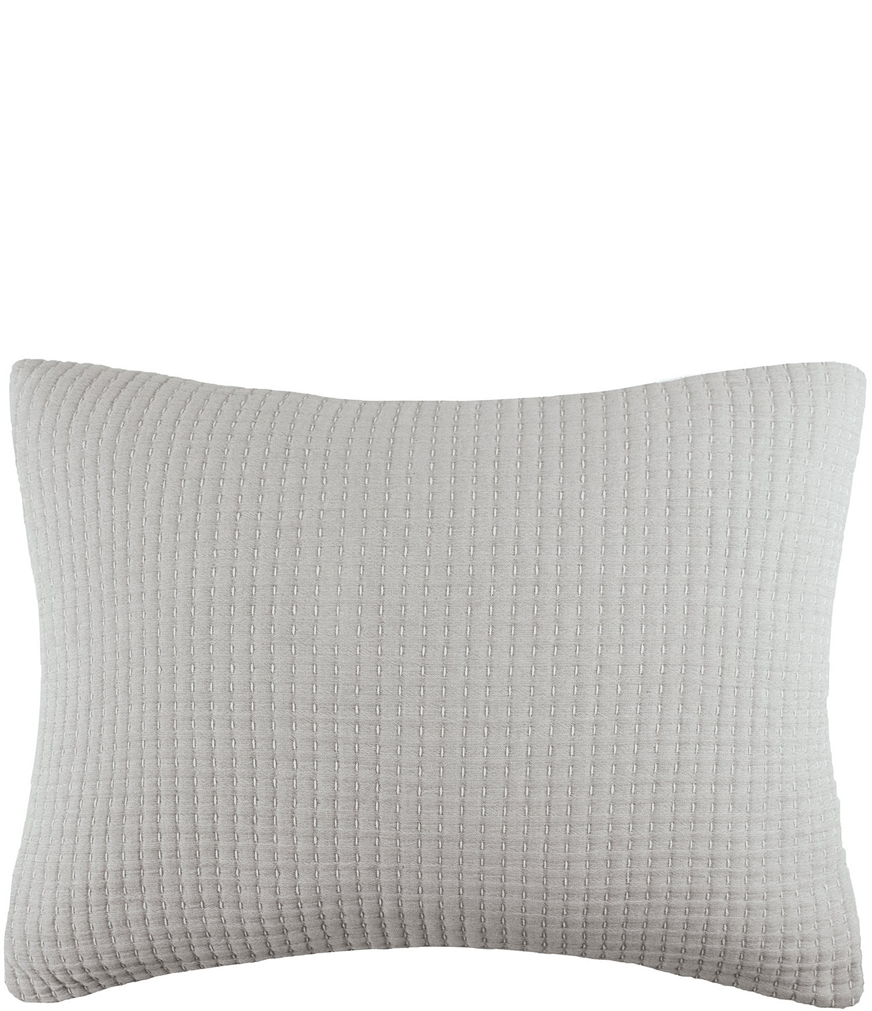 ELISABETH YORK Lida Woven Matelasse Double-Sided Reversible Cotton Sham