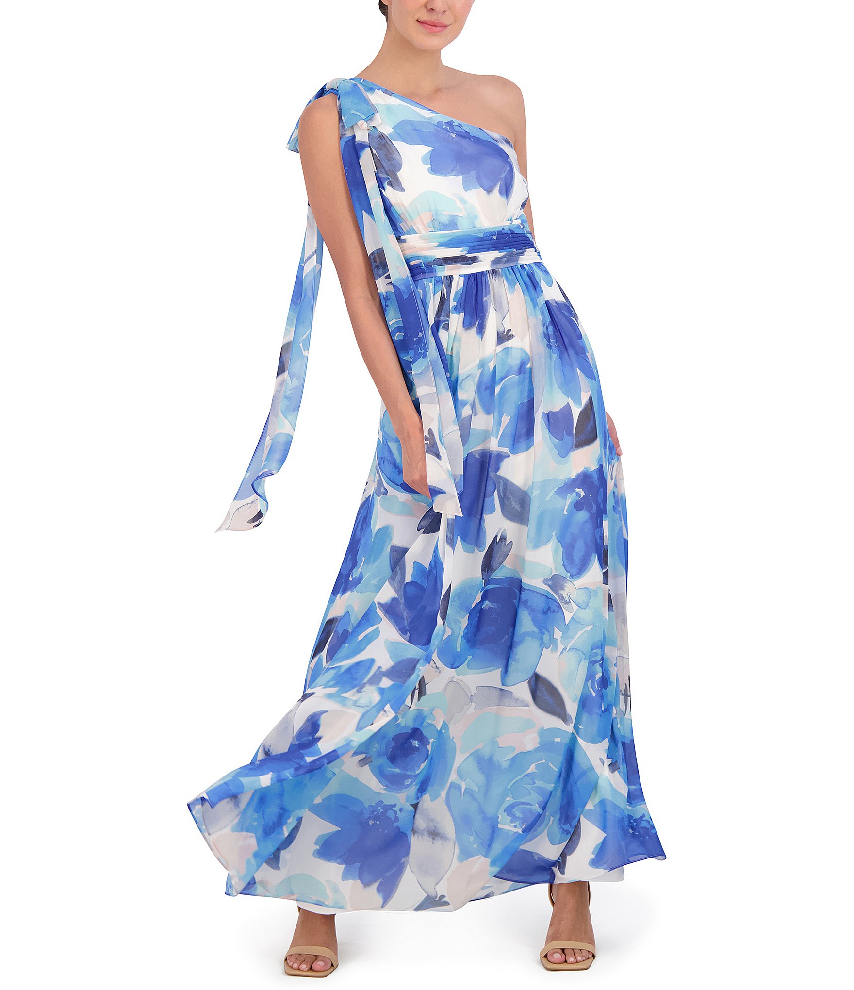 eliza-j-floral-one-shoulder-bow-tie-sleeveless-gown-dillard-s