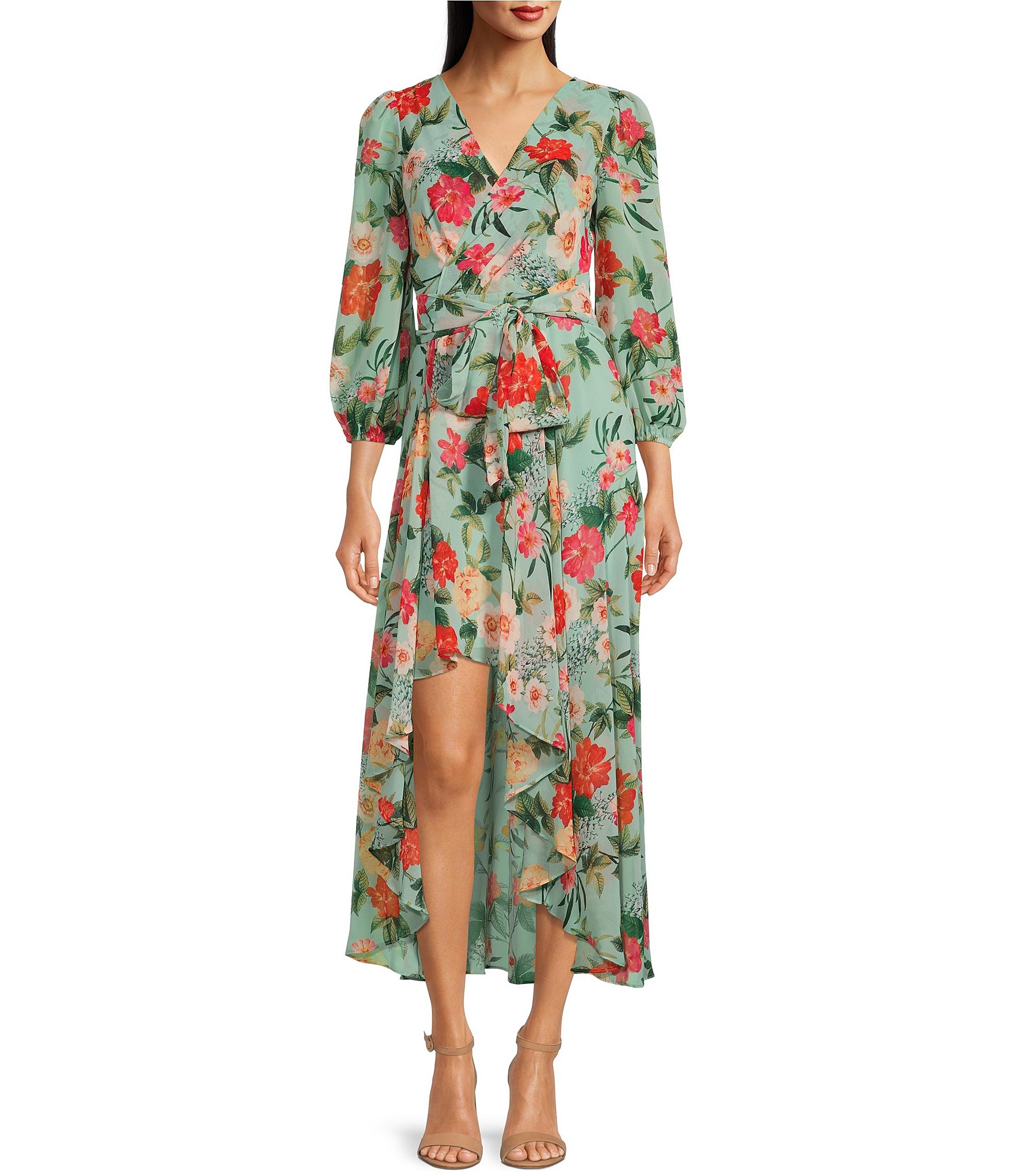 日本製 her lip to Le Negresco Floral Dress ロングワンピース