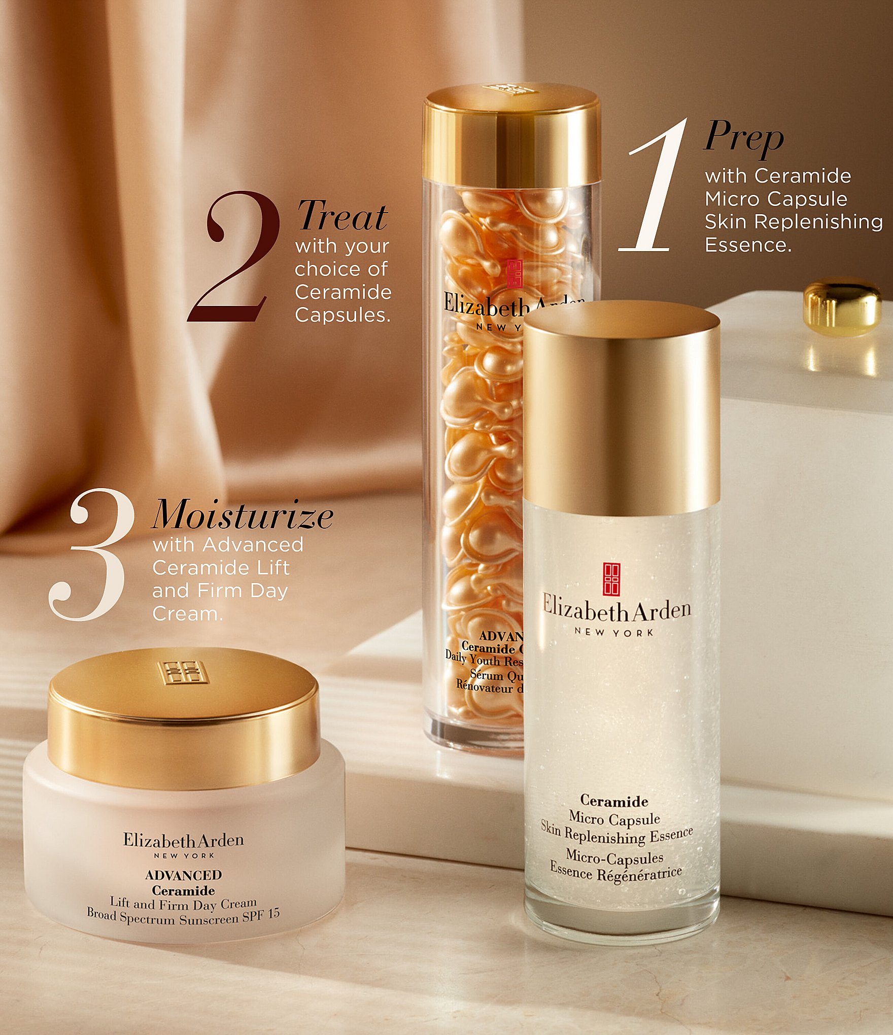 Elizabeth Arden Daily Youth Restoring System 90-Piece Advanced Ceramide Capsule Jar