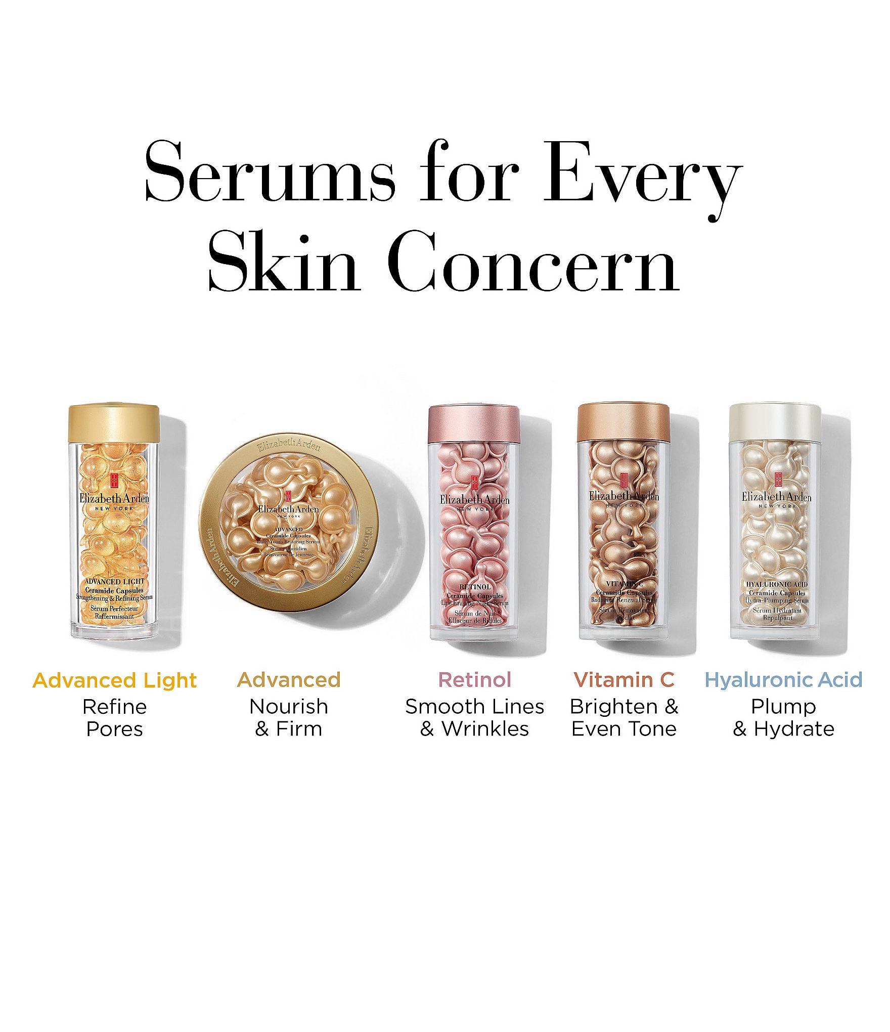 Elizabeth Arden Hyaluronic Acid Ceramide Capsules Hydra-Plumping Serum