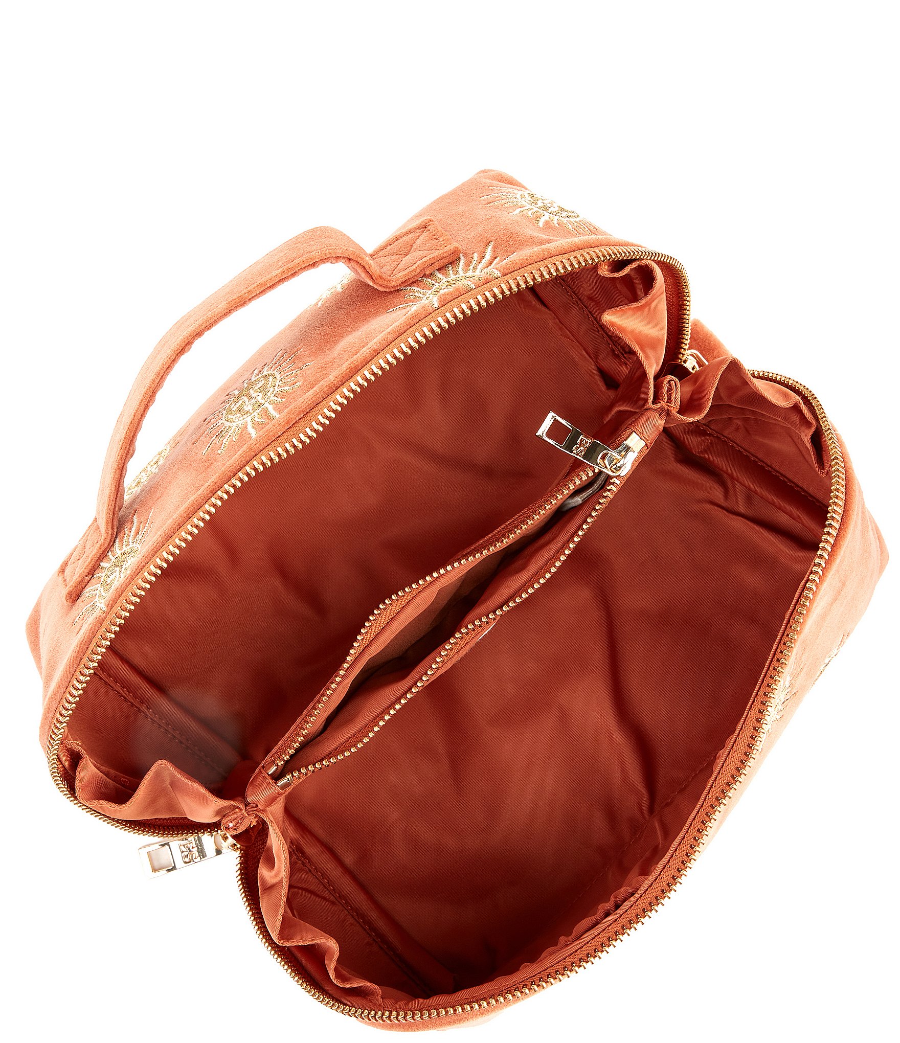Elizabeth Scarlett Sun Goddess Open Flat Makeup Bag