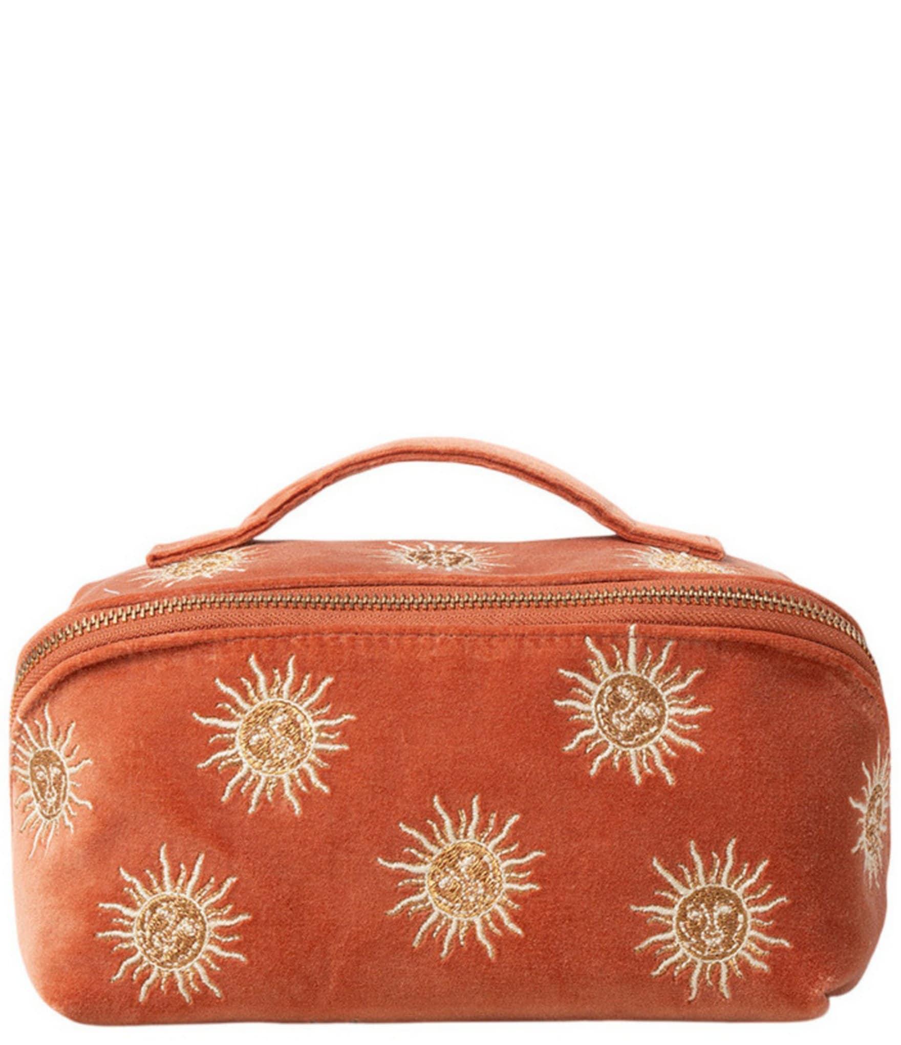 Elizabeth Scarlett Sun Goddess Open Flat Makeup Bag