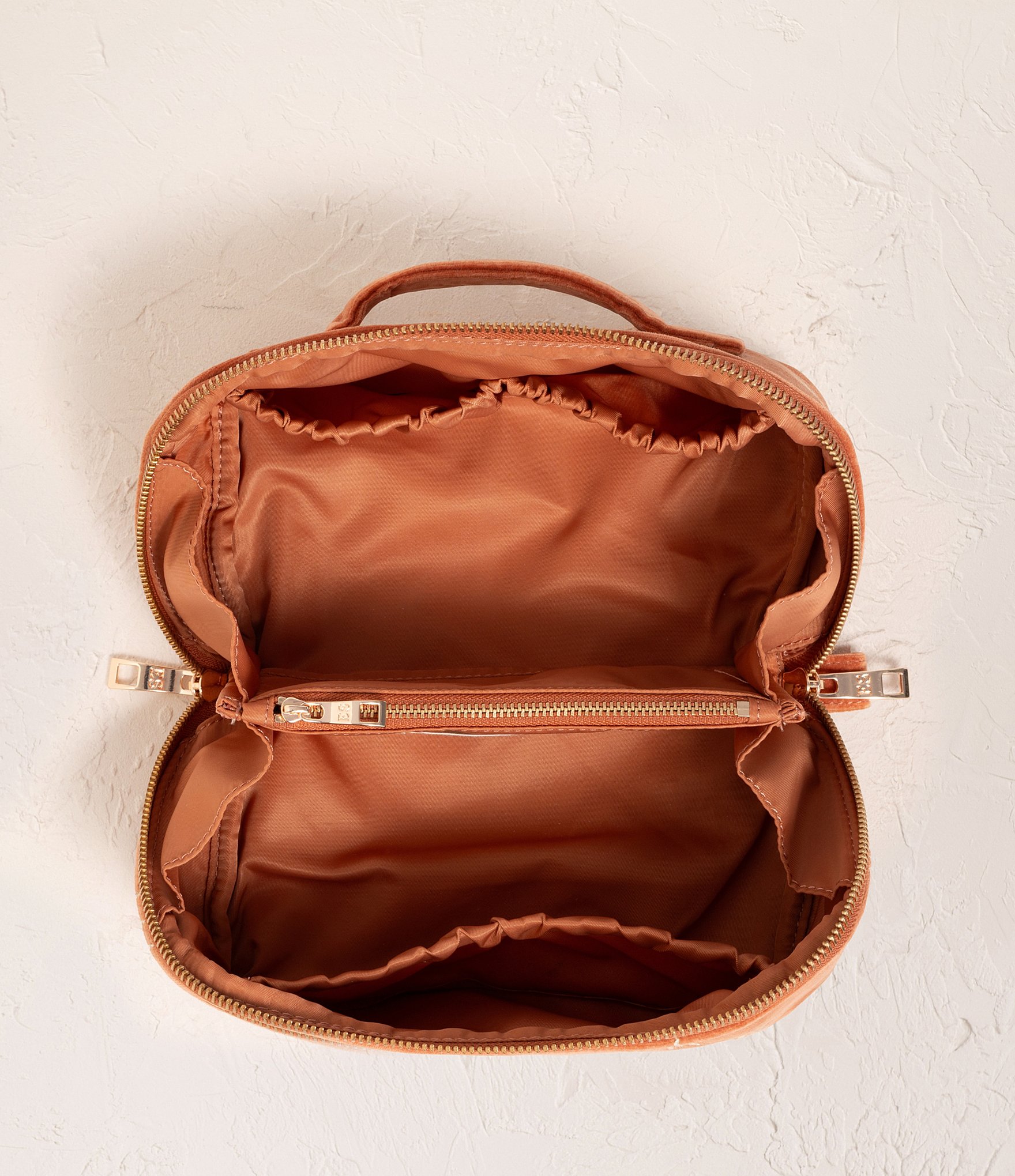 Elizabeth Scarlett Sun Goddess Open Flat Makeup Bag