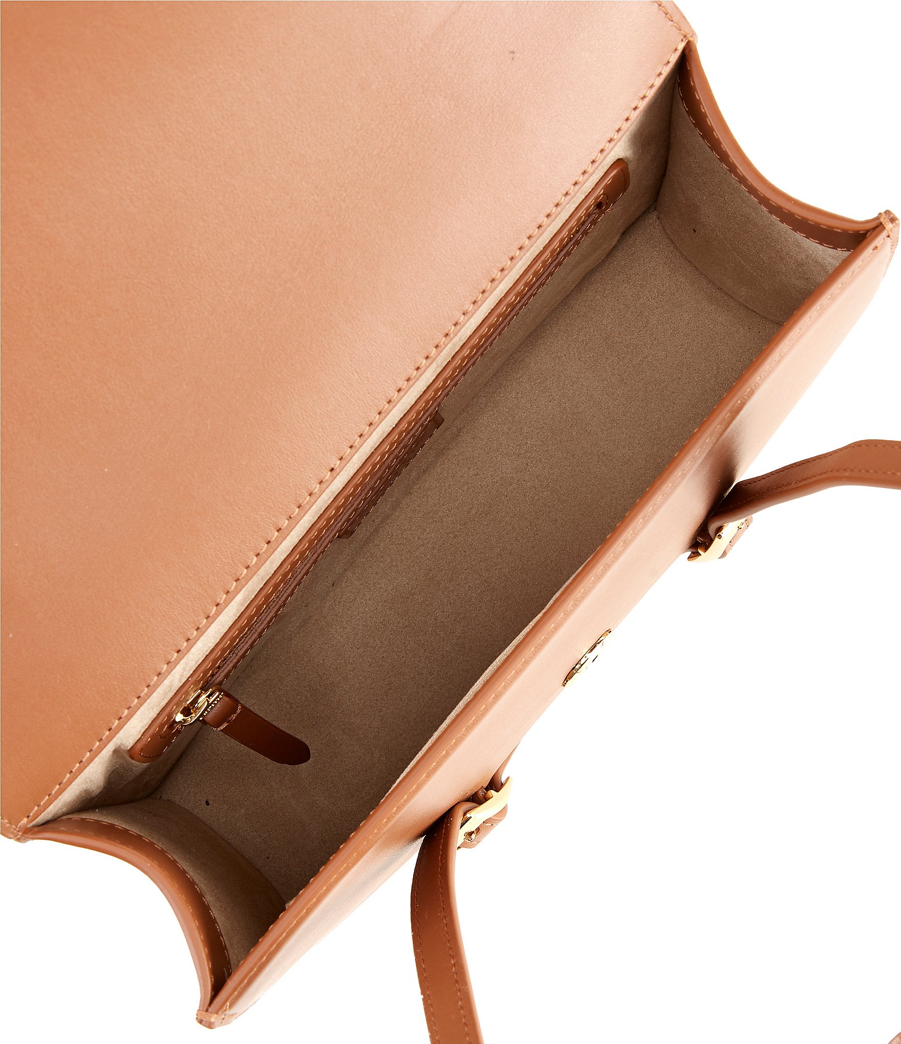 Elleme Paris Le Box Leather Saddle Shoulder Bag