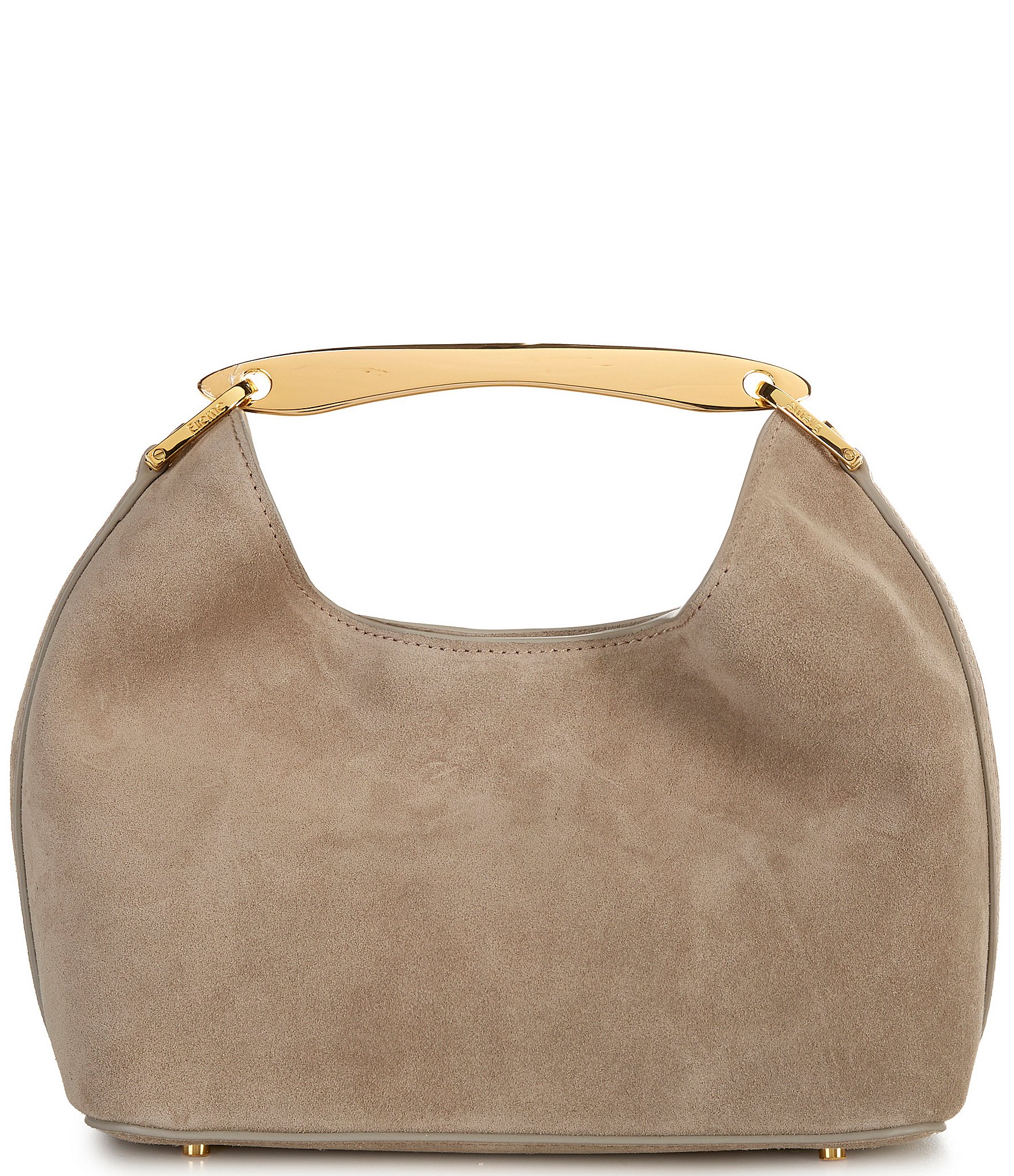 Elleme Paris Small Suede Boomerang Satchel Bag