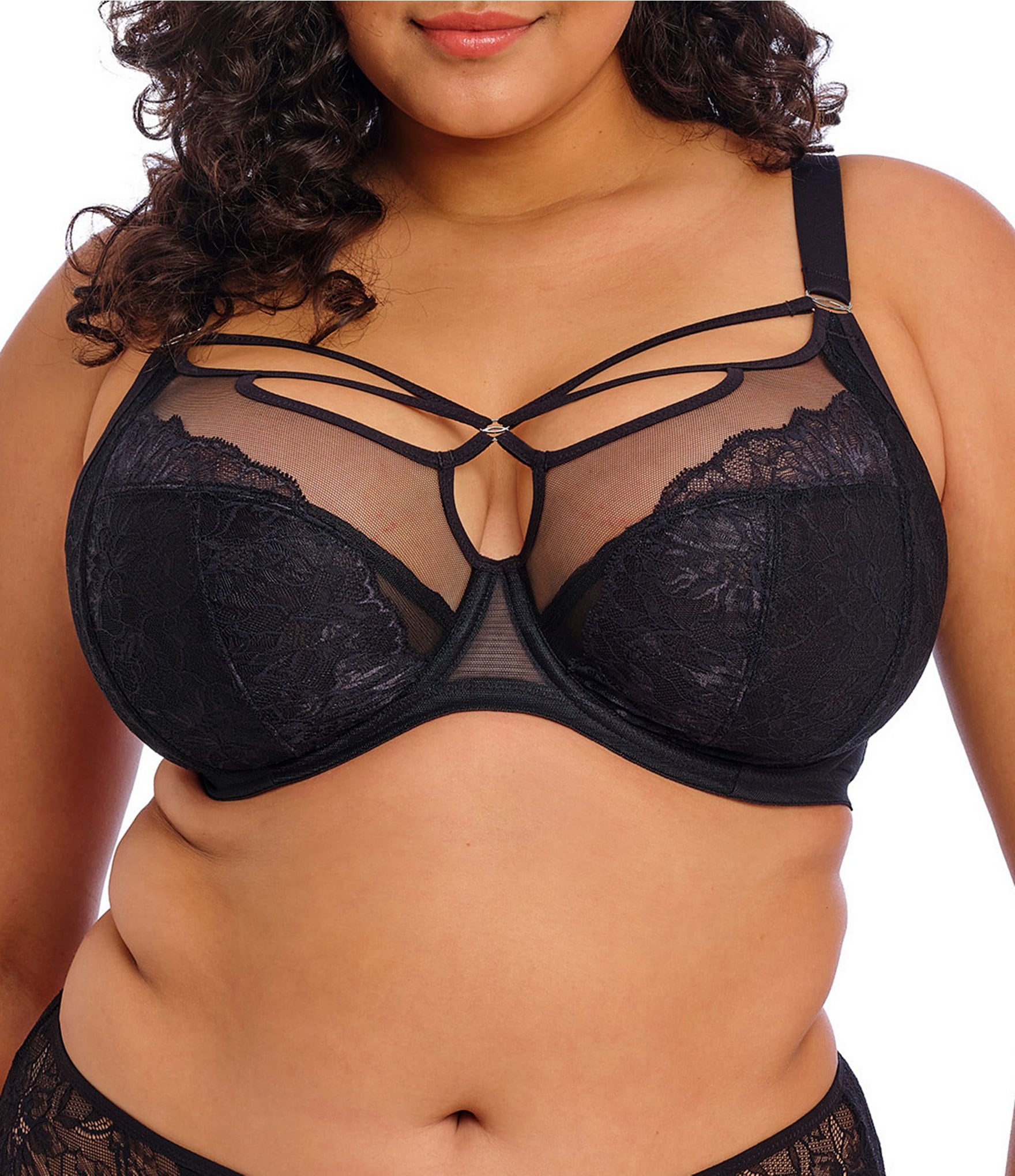 Elomi Brianna Full Busted Contour Wire U-Back Cage Plunge Bra