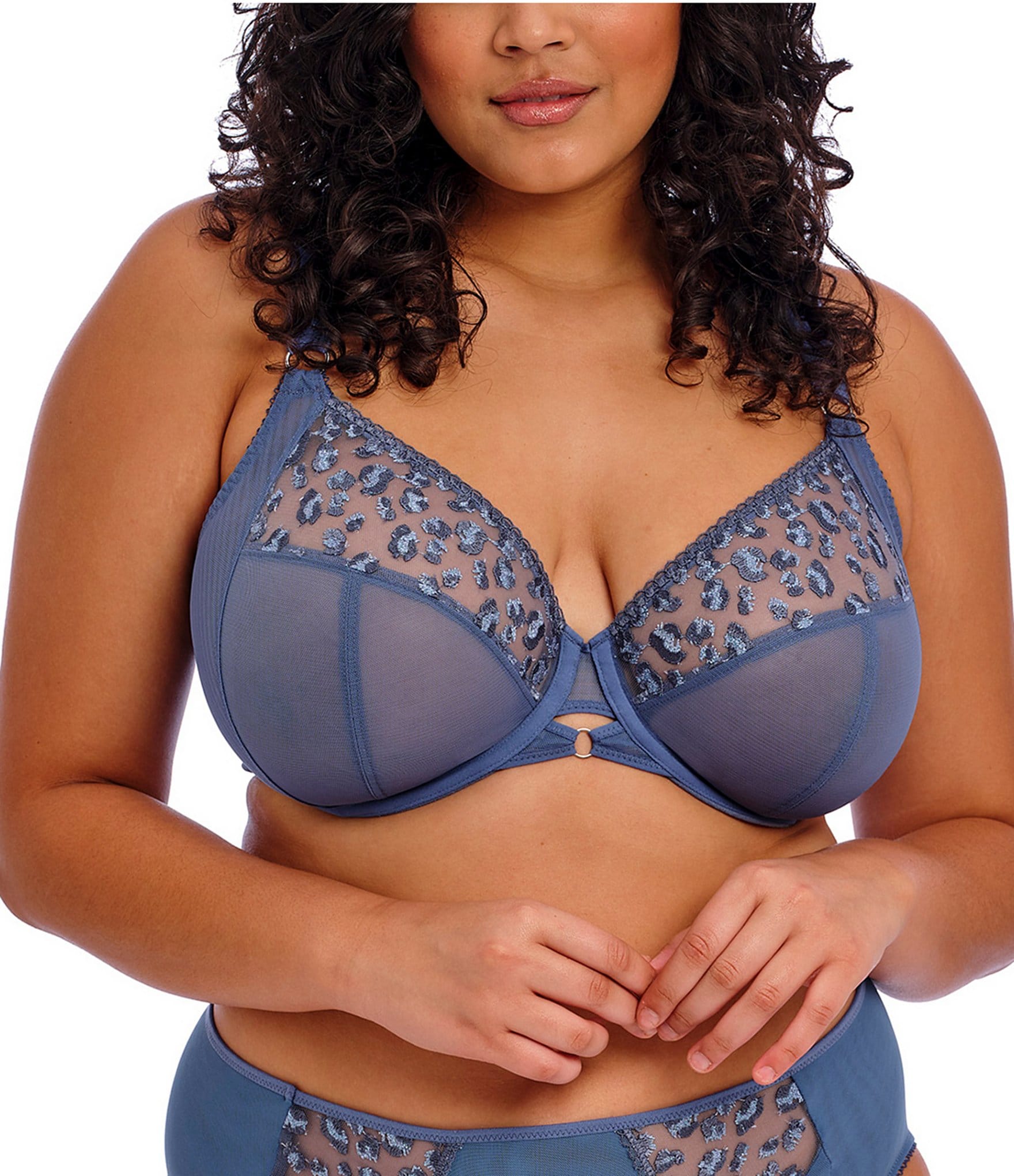 Elomi Namrah Underwire Bandless Plunge Bra