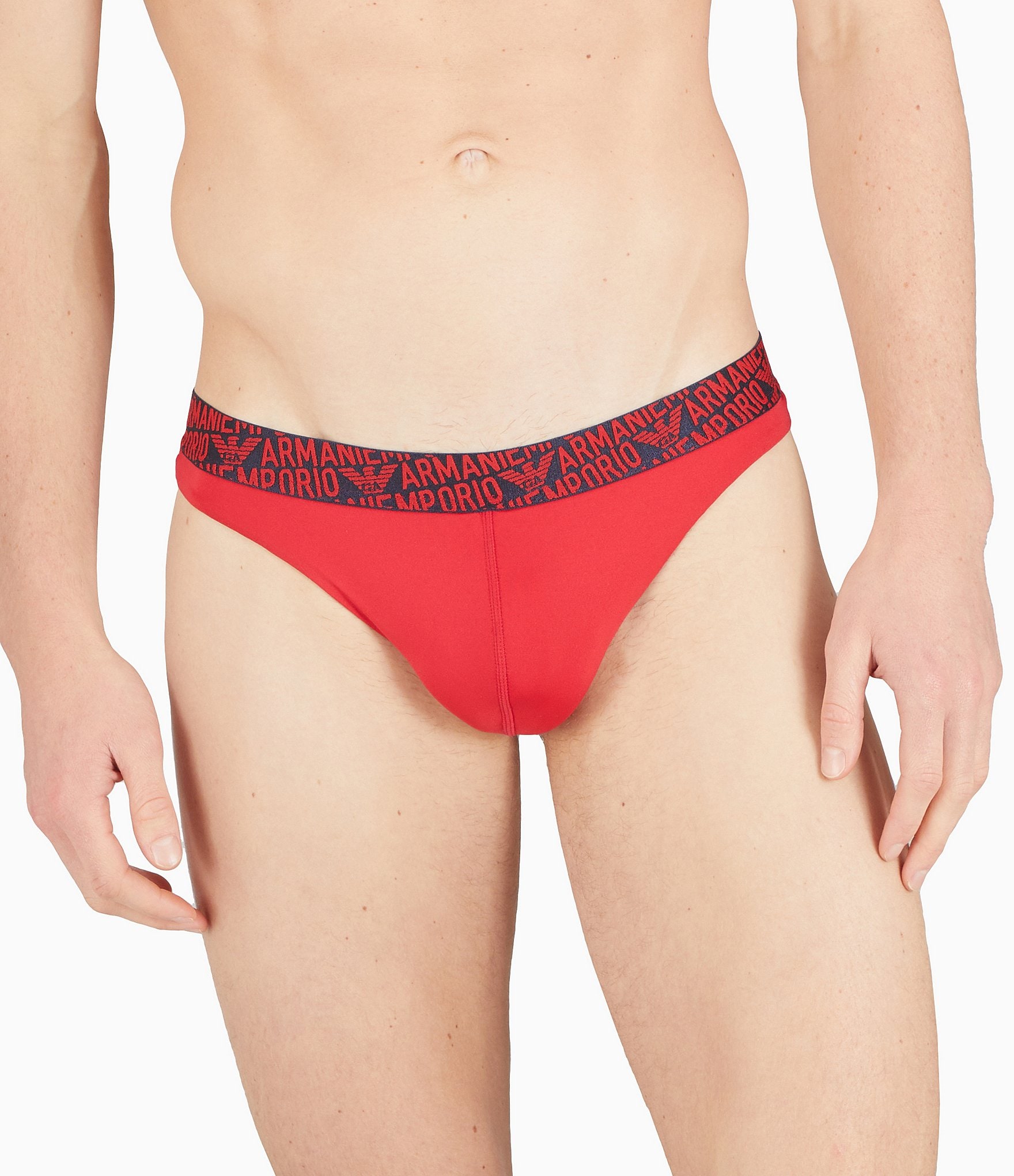 Emporio armani essential microfiber thong best sale