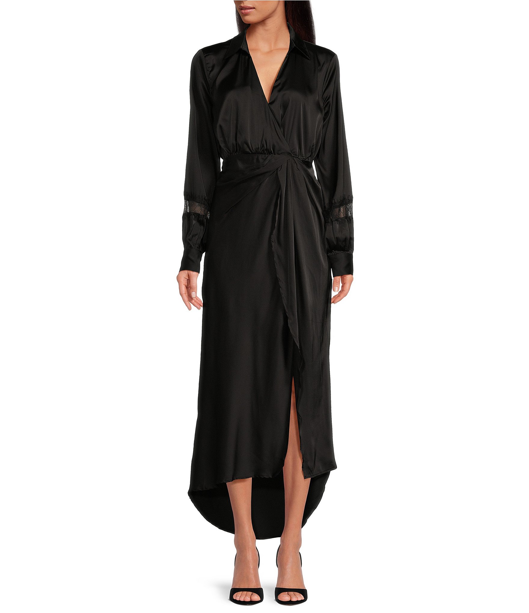 【Sinoon】 V-Neck Lace Mix Silky Dress MUSINSA | SINOON V-Neck Lace Mix Silky Dress (White)
