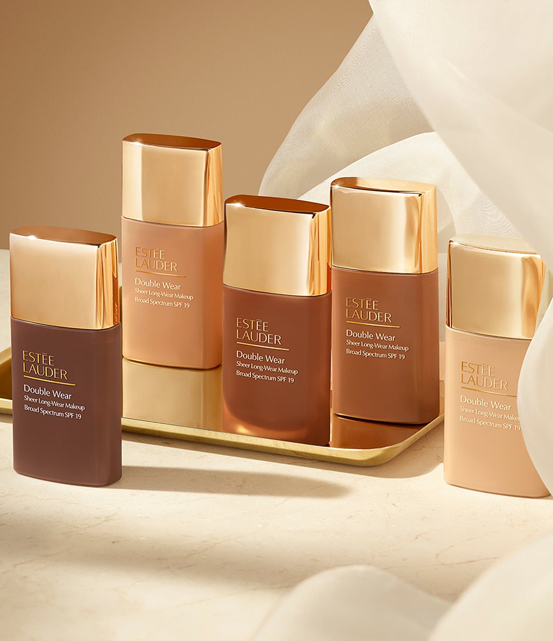 Estee Lauder Double Wear Sheer Long-Wear Foundation SPF19