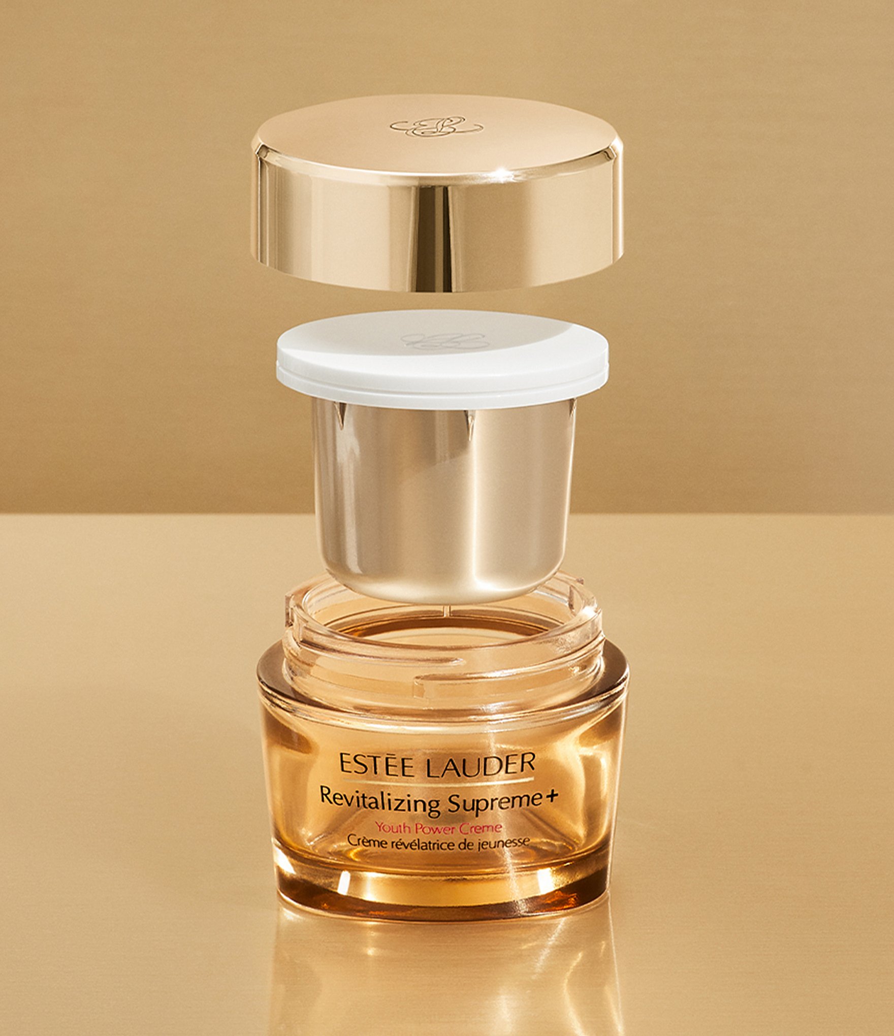 Estee Lauder Double Your Glow Revitalizing Supreme and Refill Firm + Lift + Glow Skincare Set