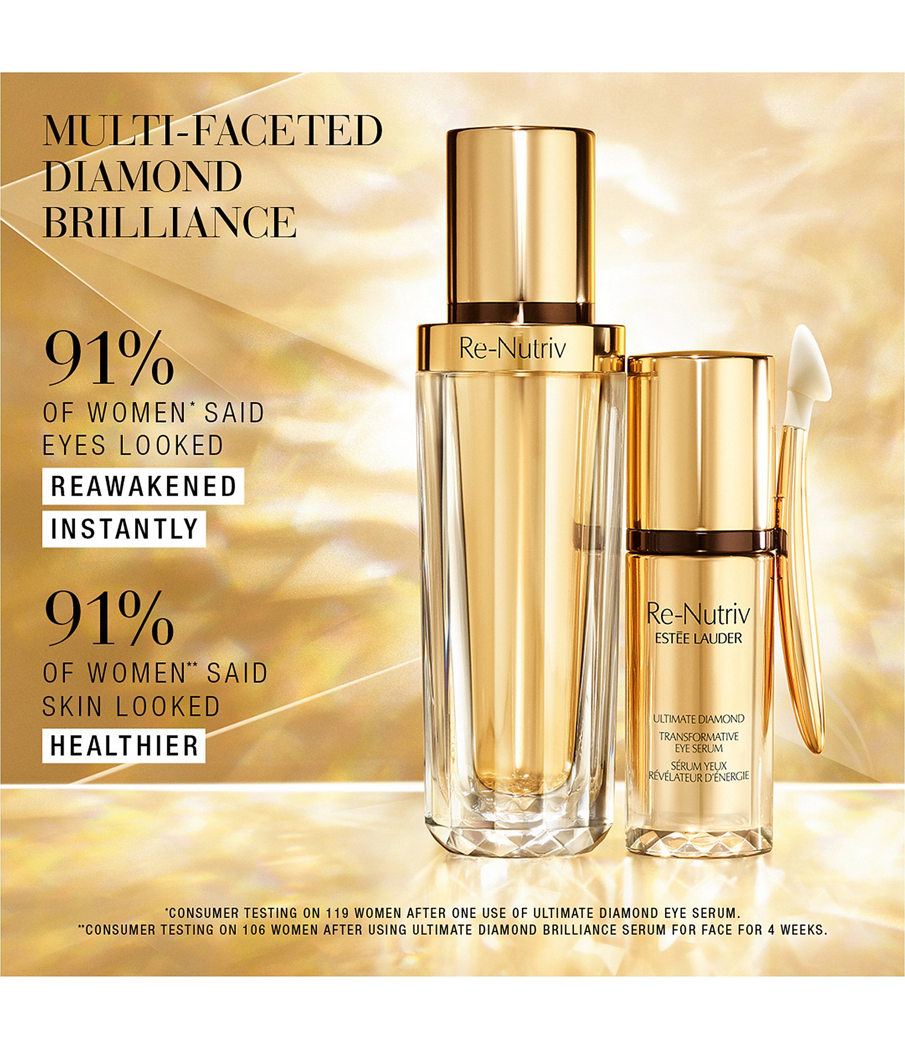 Estee Lauder Re-Nutriv Ultimate Diamond Transformative Brilliance Refillable Serum