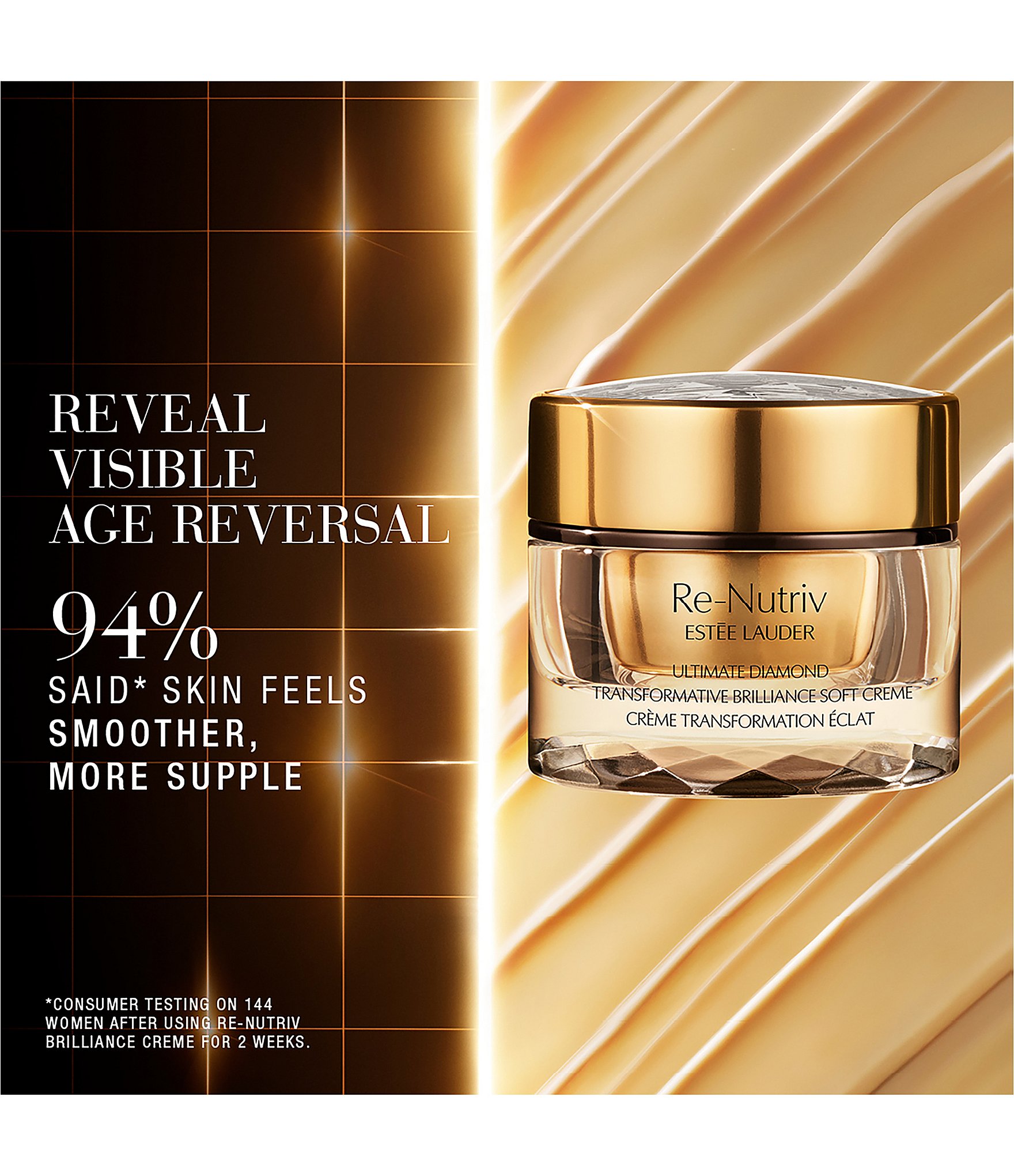 Estee Lauder Re-Nutriv Ultimate Diamond Transformative Brilliance Soft Creme Moisturizer Refill