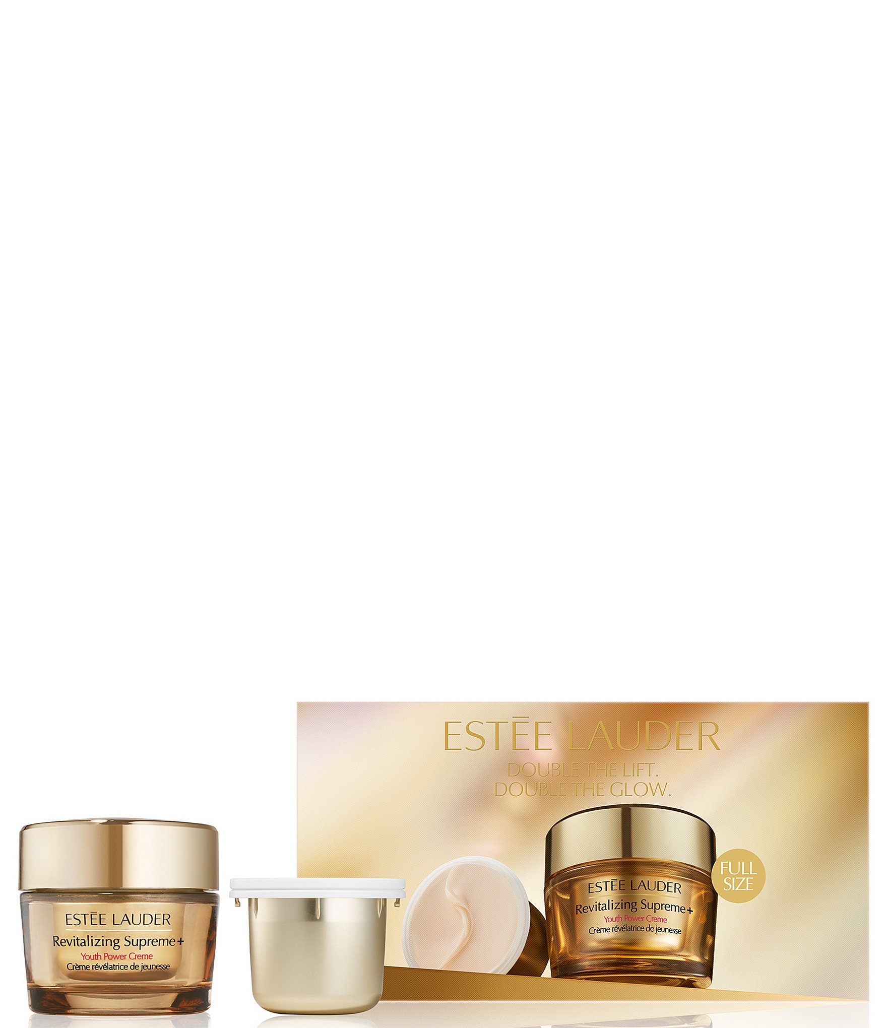 Estee Lauder Revitalizing Supreme+ Moisturizer And Refill Skincare Gift Set
