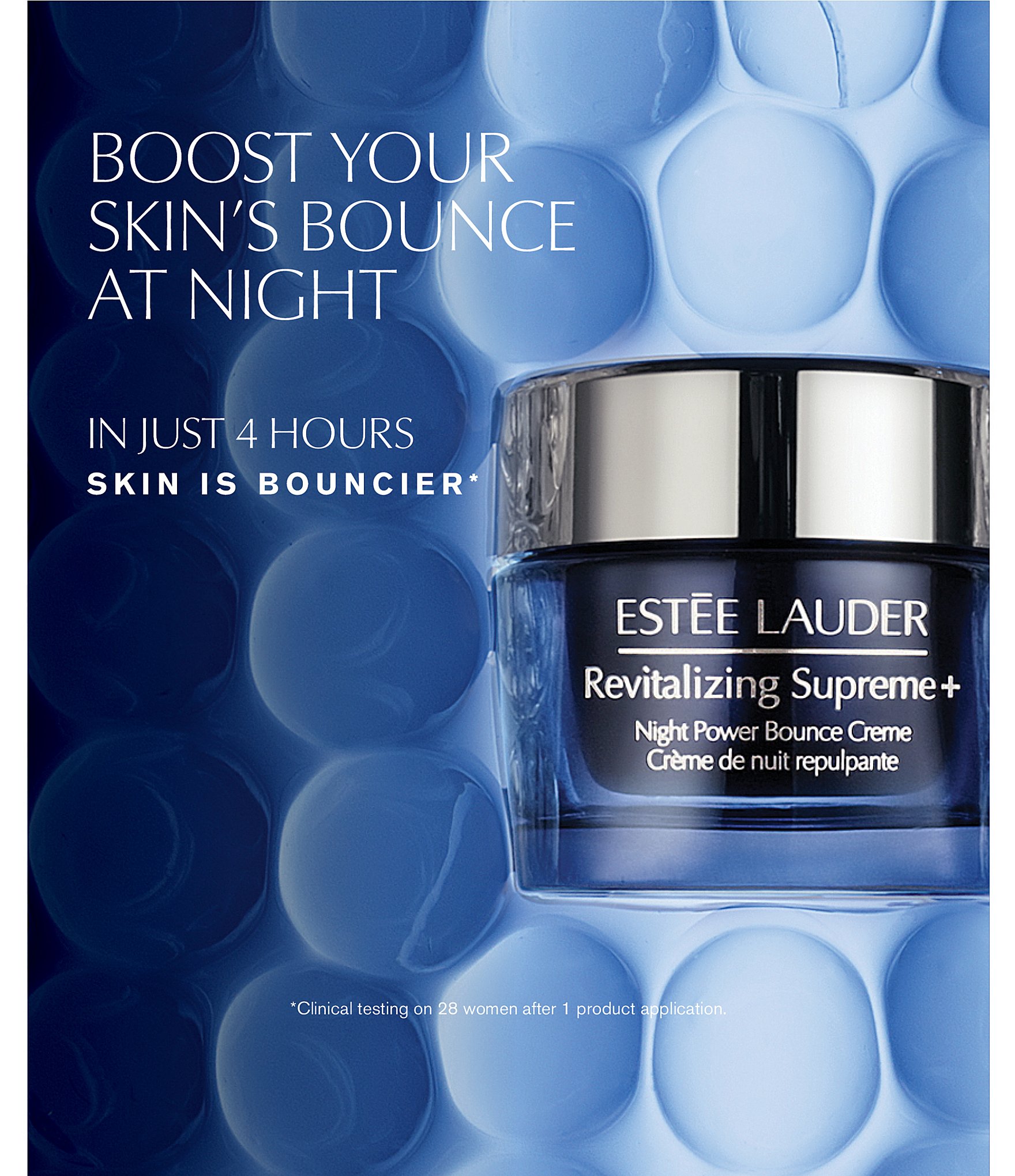 Estee Lauder Revitalizing Supreme+ Night Power Bounce Creme Moisturizer