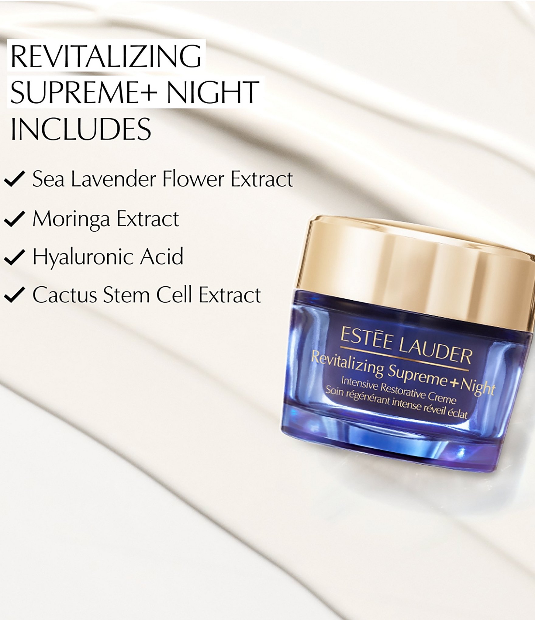 Estee Lauder Revitalizing Supreme+ Night Restorative Creme Moisturizer