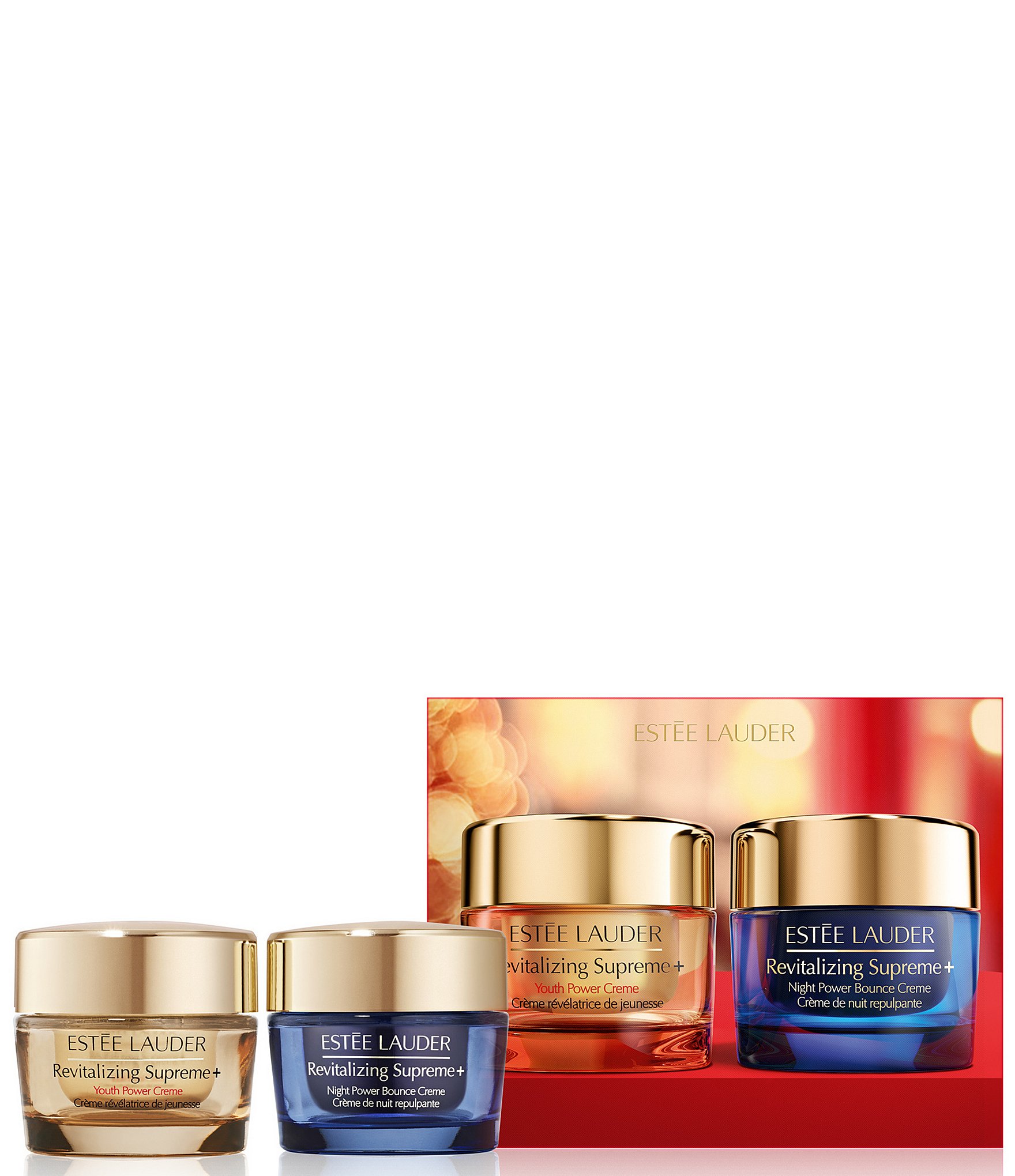 Estee Lauder Revitalizing Supreme+ Youth Power & Night Power Bounce Moisturizer 2-Piece Gift Set