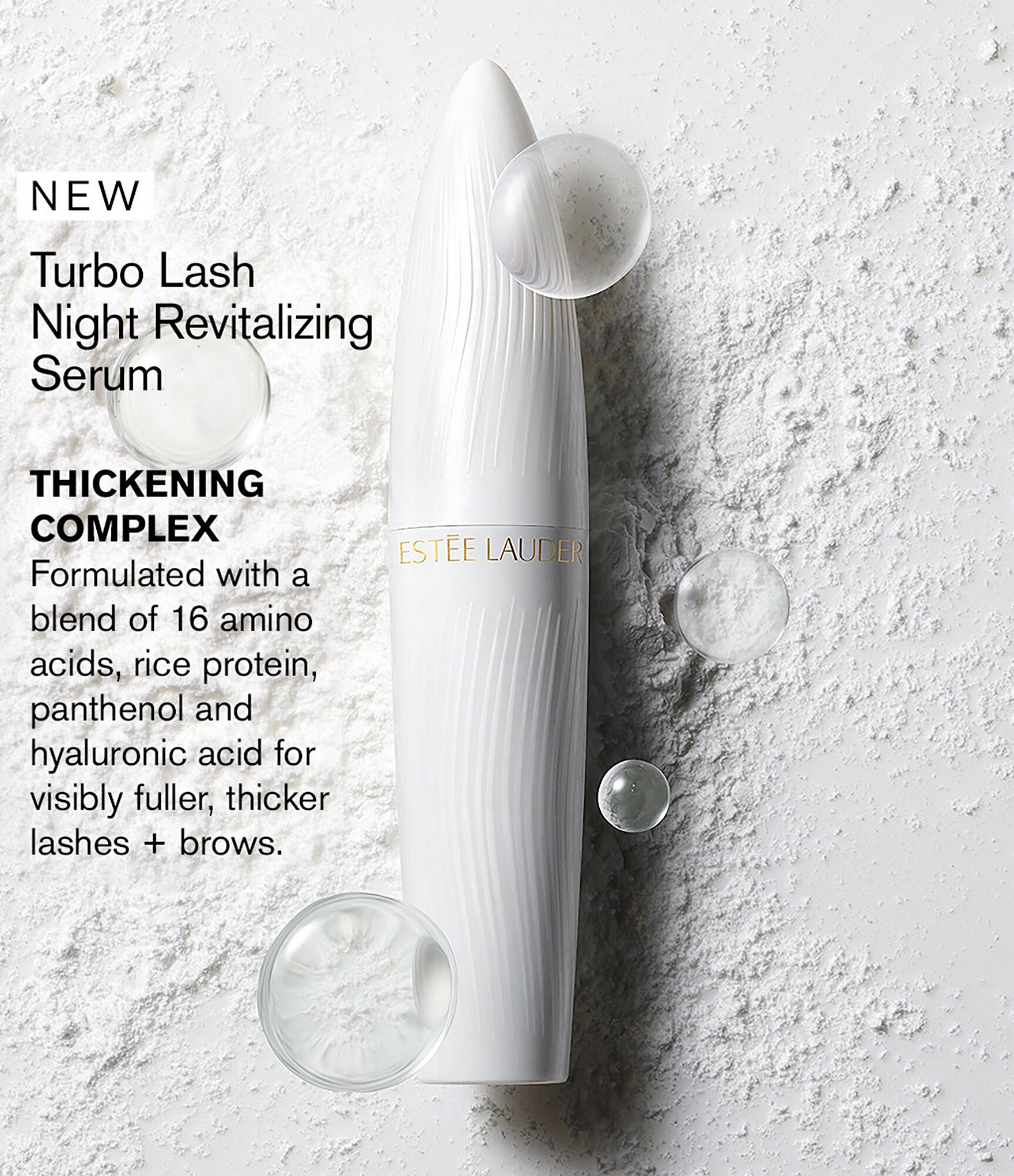 Estee Lauder Turbo Lash Night Revitalizing Serum Lash + Brow