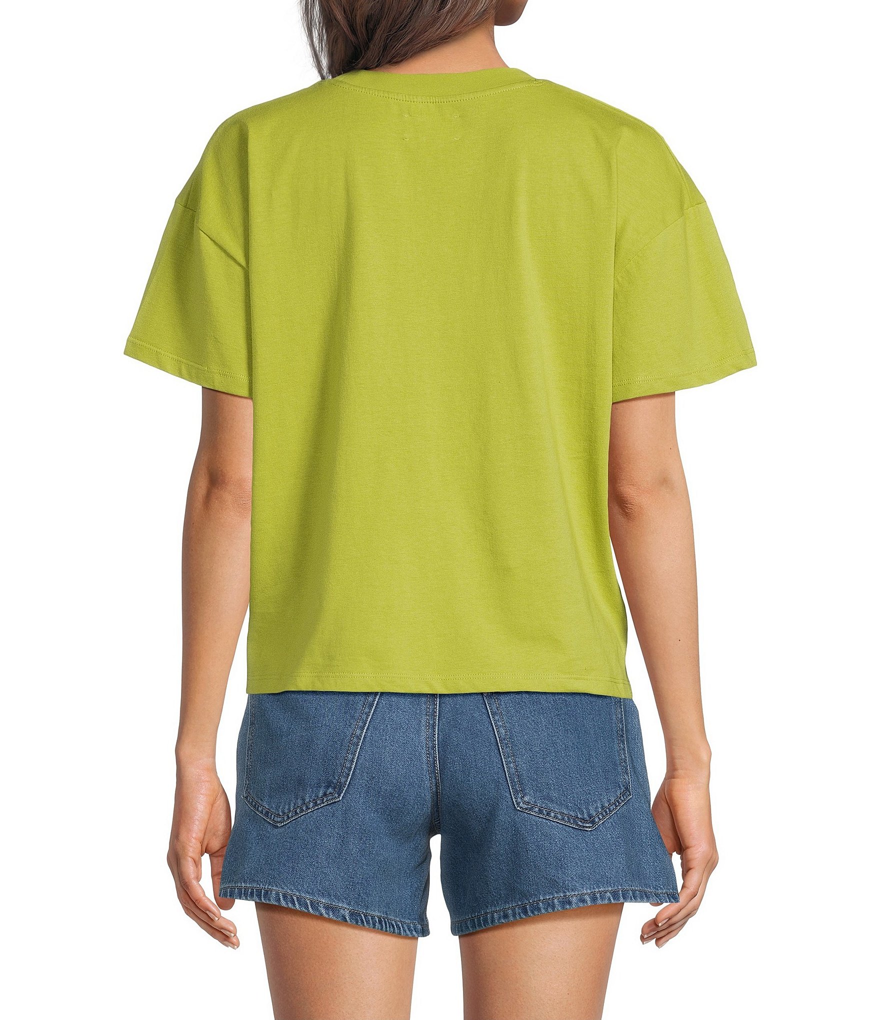 Every Crew Neck Short Sleeve Boxy Tee