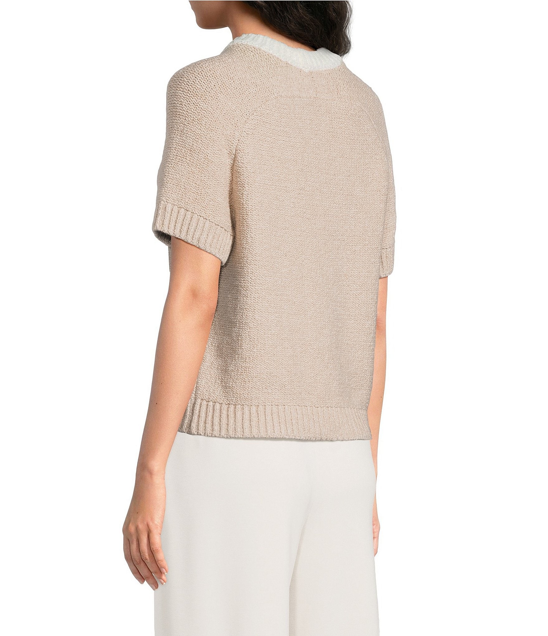 Every Crew Neck Short Sleeve Sweater