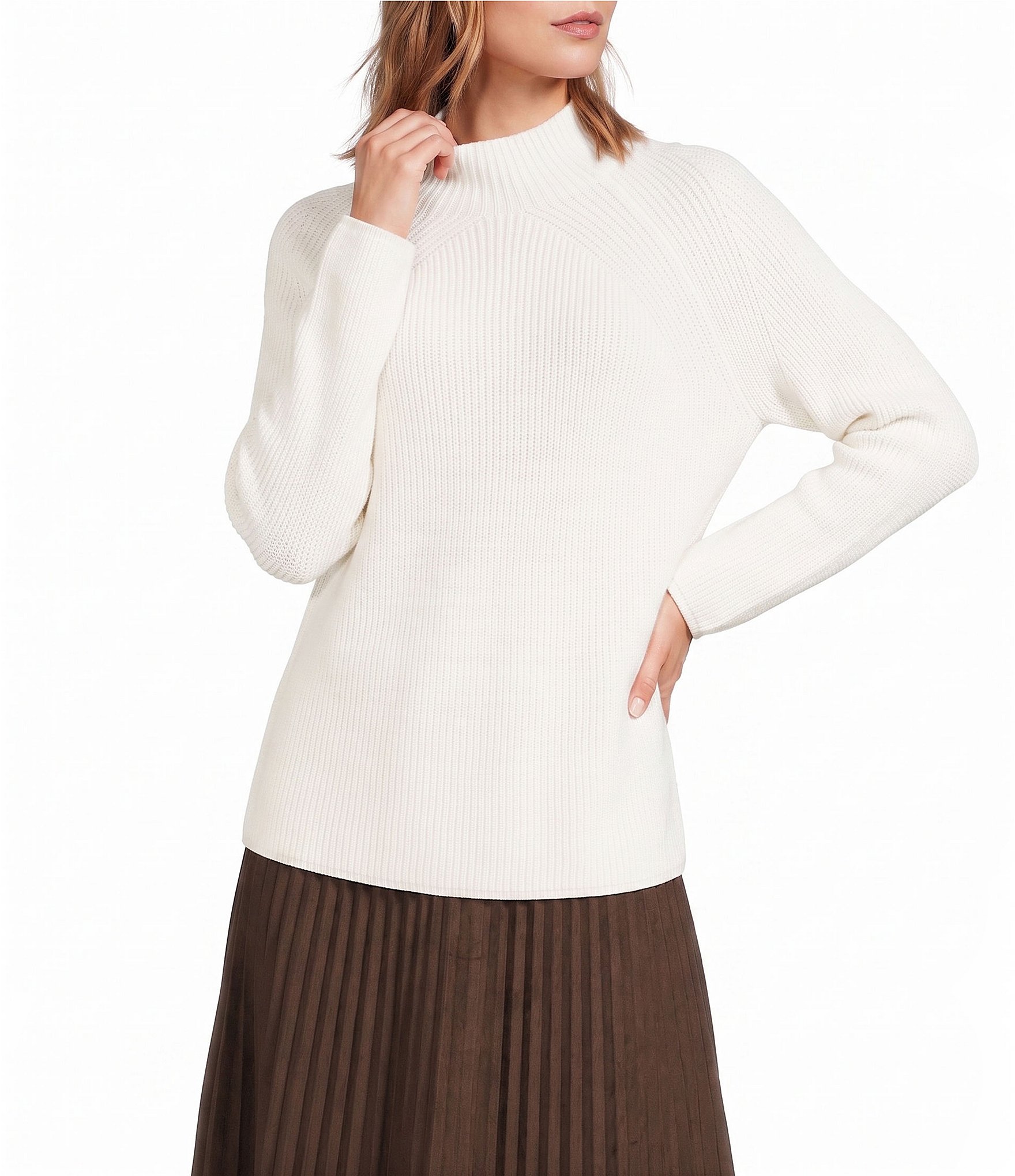 Every Mock Neck Sweater
