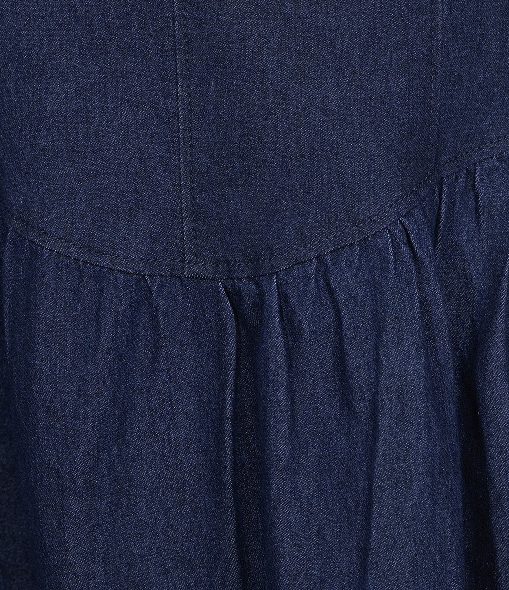 Evolutionary Denim Midi Dress