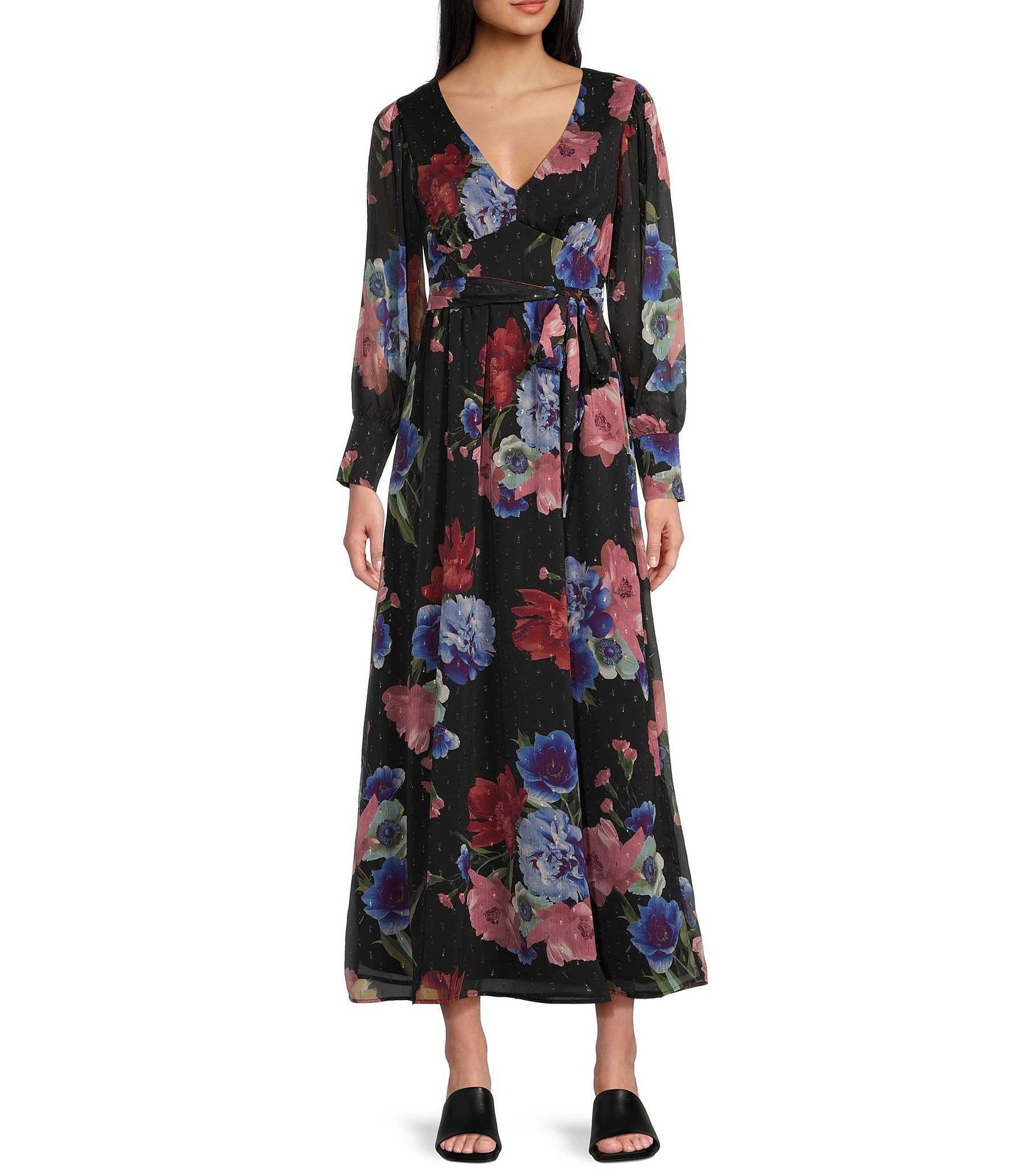 Shops juniors floral maxi dresses