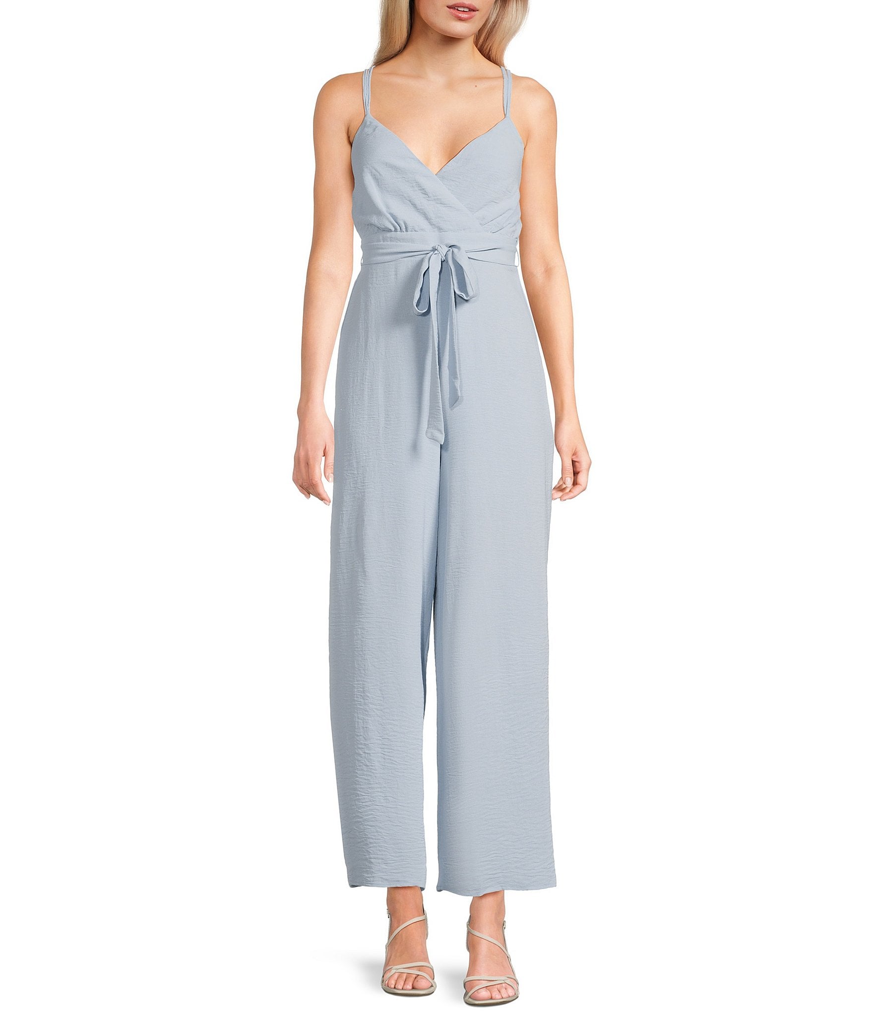 Evolutionary Sleeveless X Back Jumpsuit