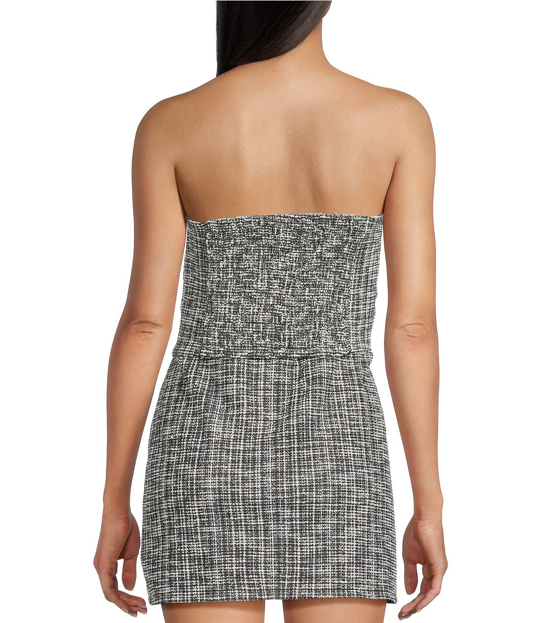 Evolutionary Sequin Strapless Large Bow Coordinating Top